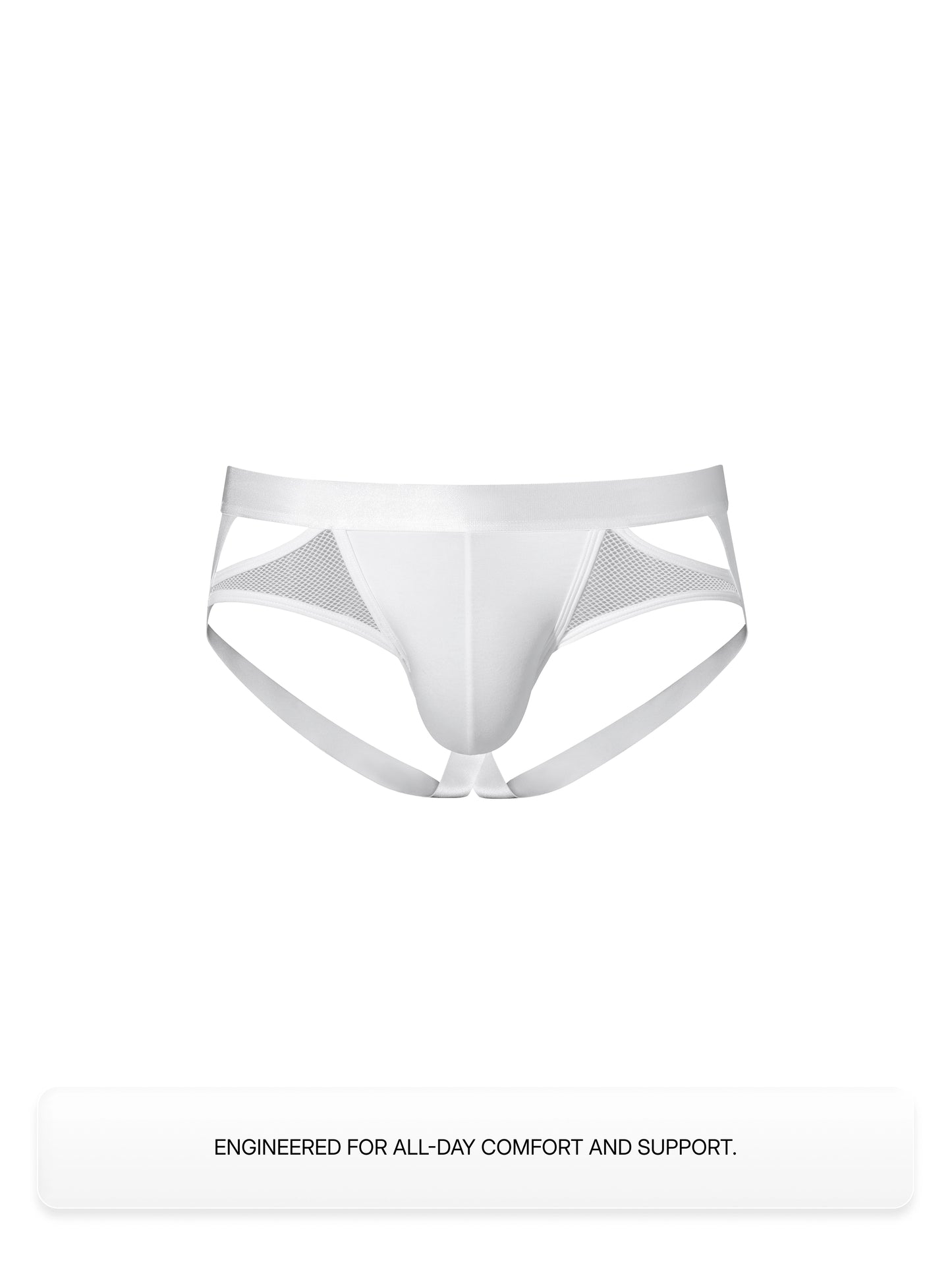 Breathable Jockstrap (White)