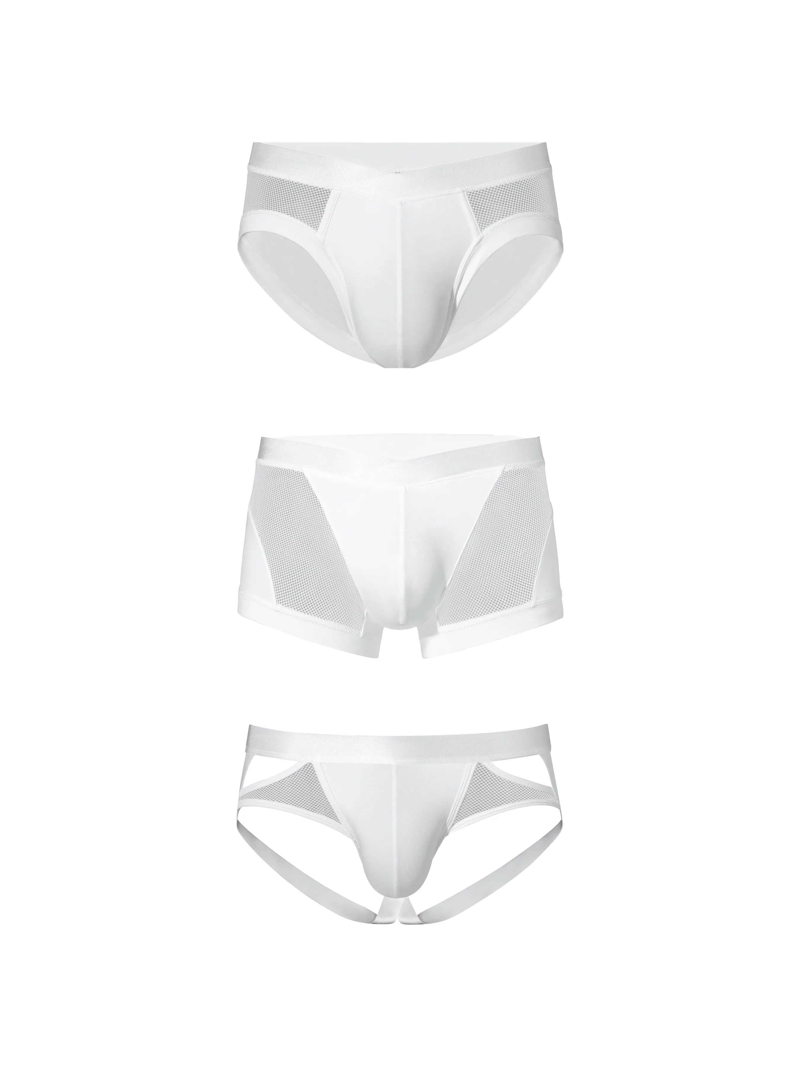 3-Piece Breathable Set (White)