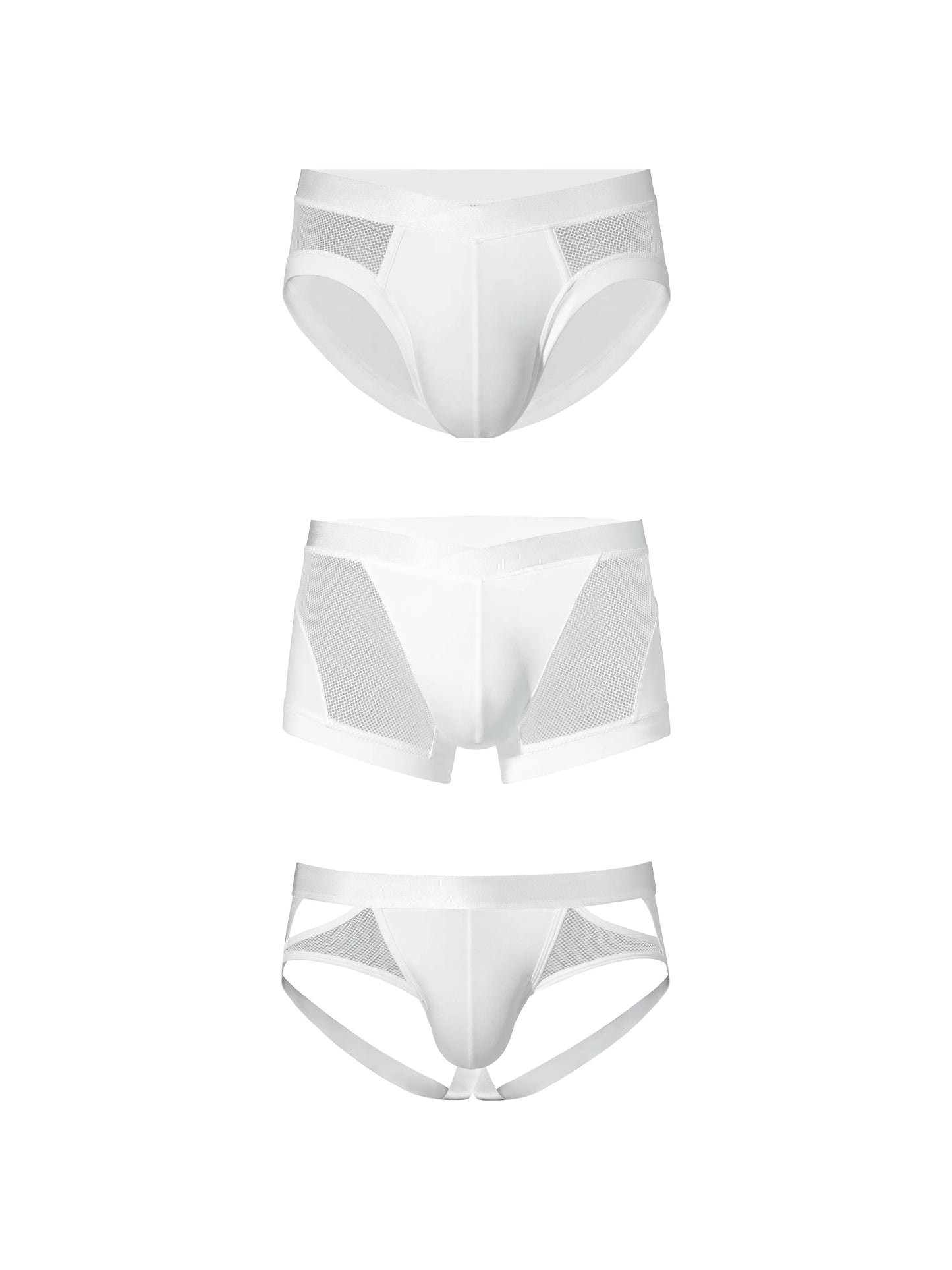 3-Piece Breathable Set (White)