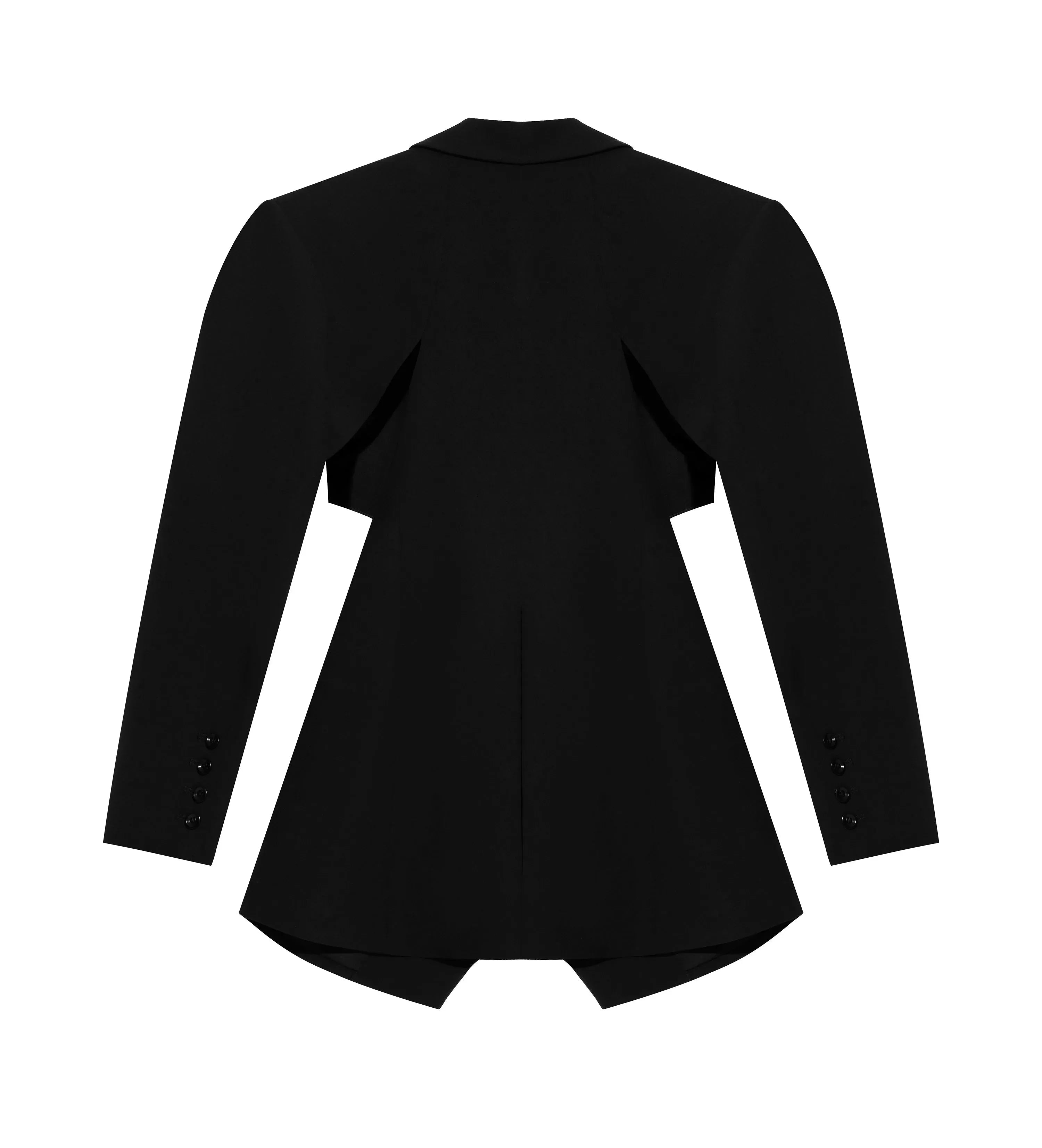 9-Hook Cutout Blazer