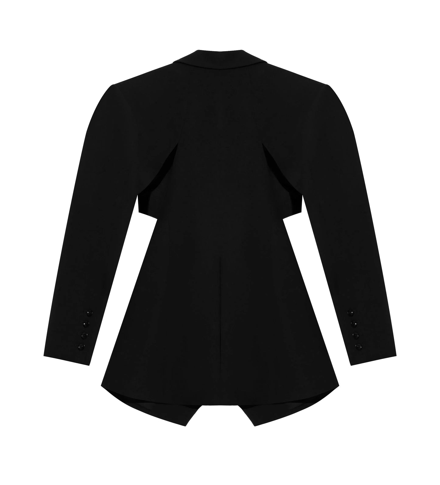 9-Hook Cutout Blazer