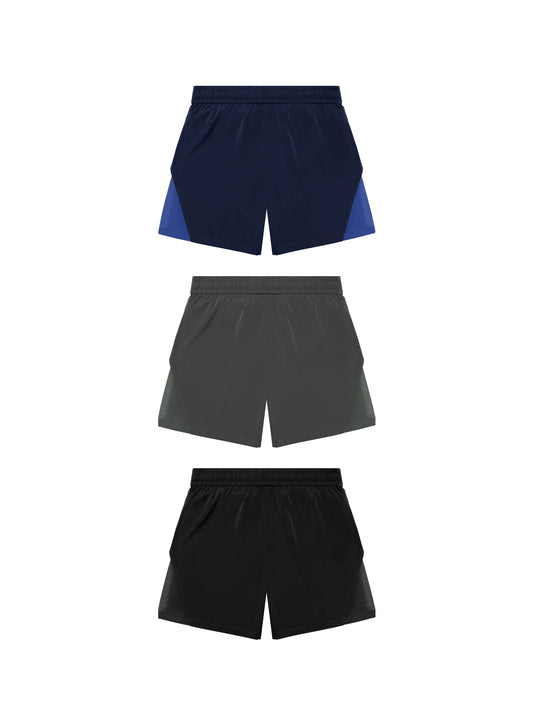 3-Color Sports Shorts Bundle