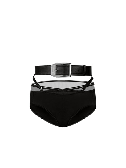 Sustain Series - Partial-Band Brief & Leather Belt