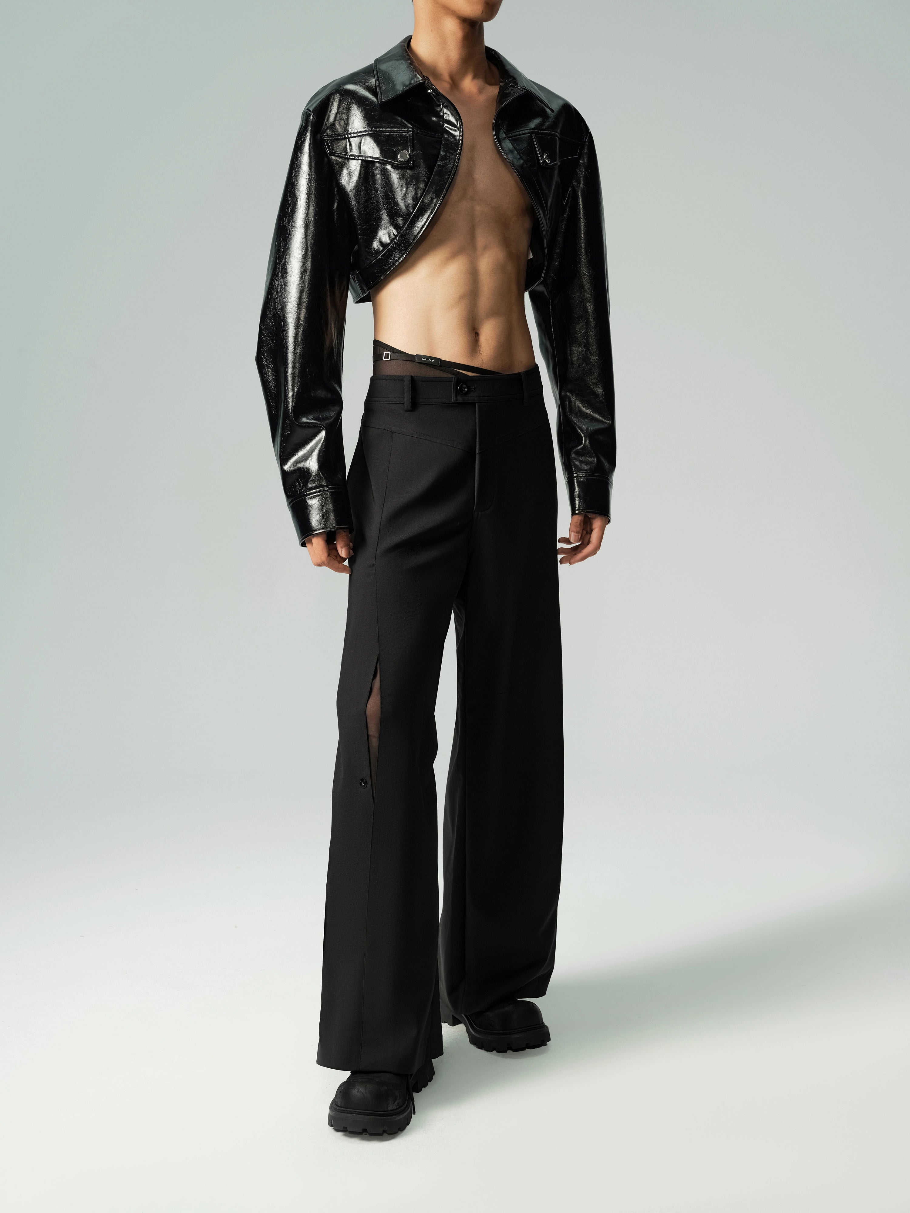 Asymmetric Strap Brief