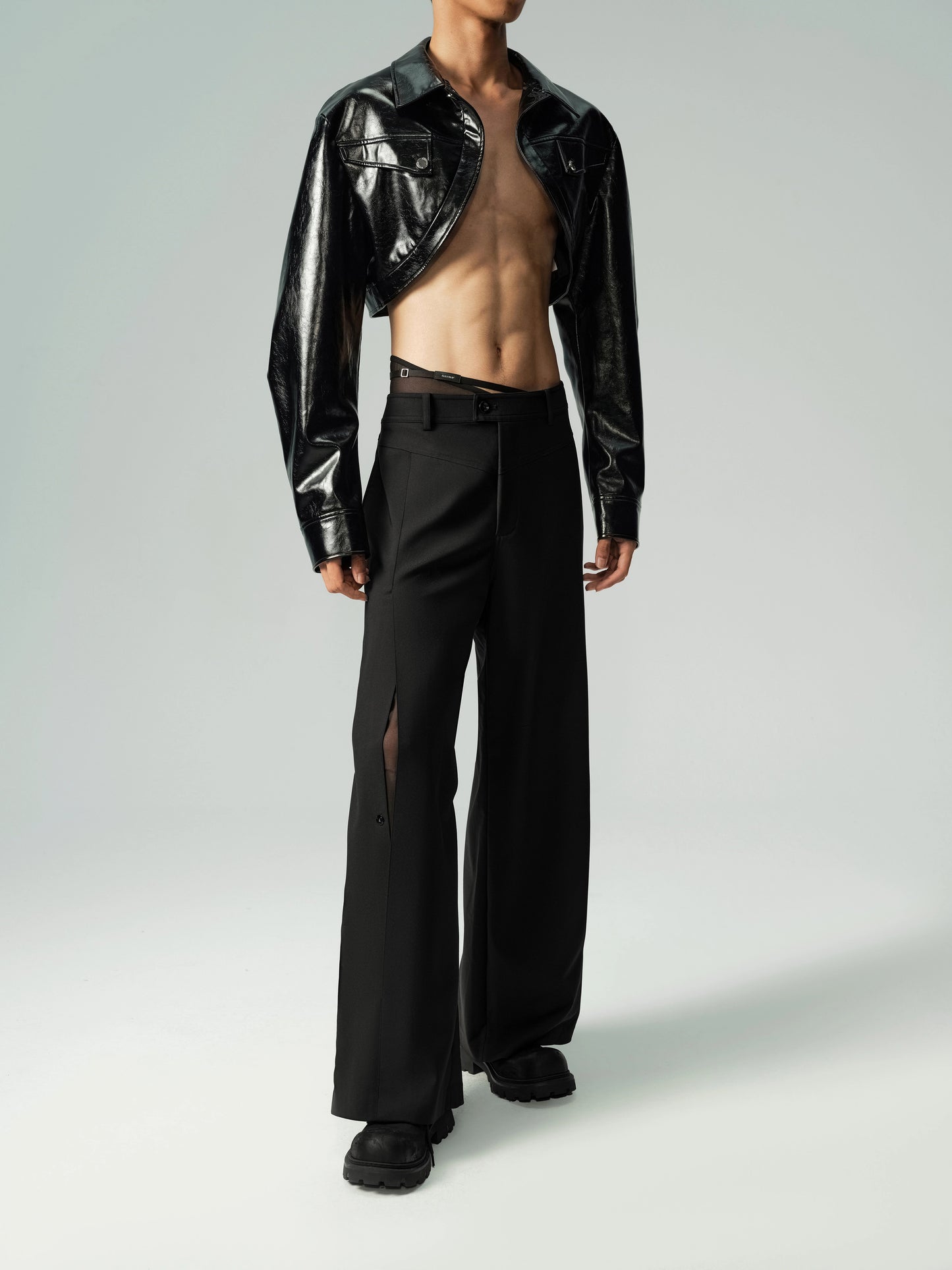 Asymmetric Strap Brief