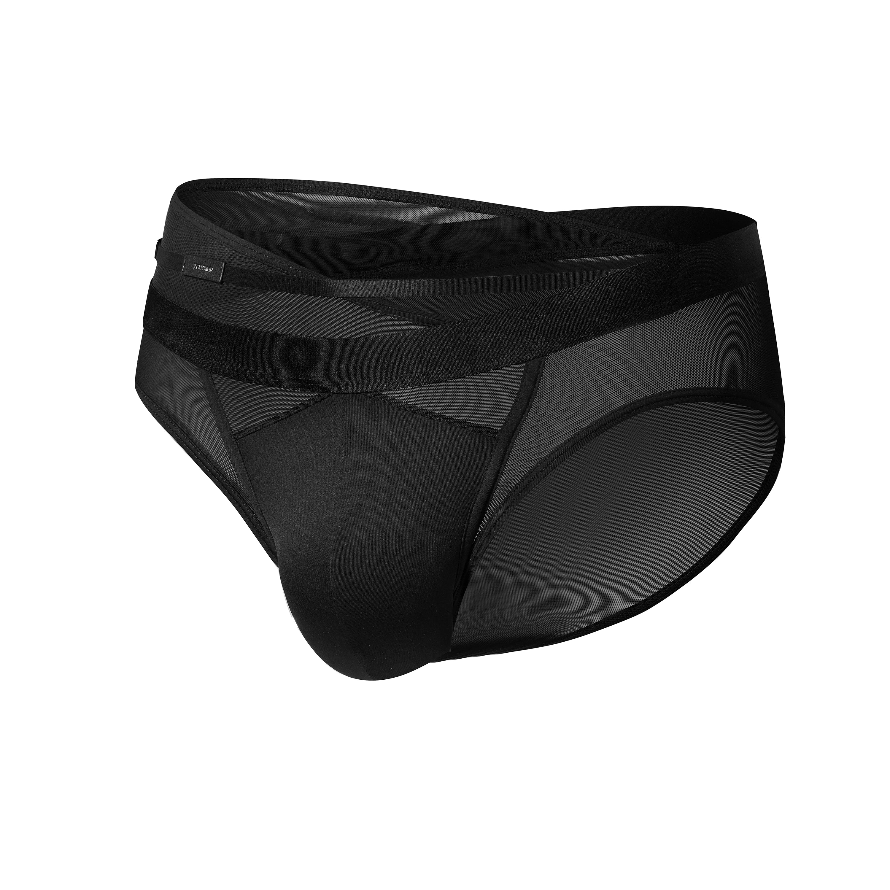 Asymmetric Strap Brief