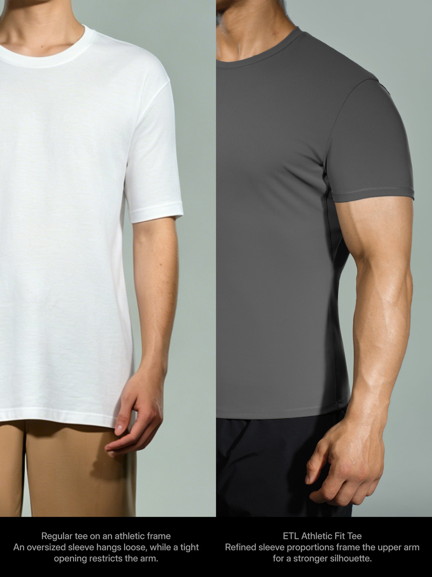 Athletic Fit Tee - 2 PACK