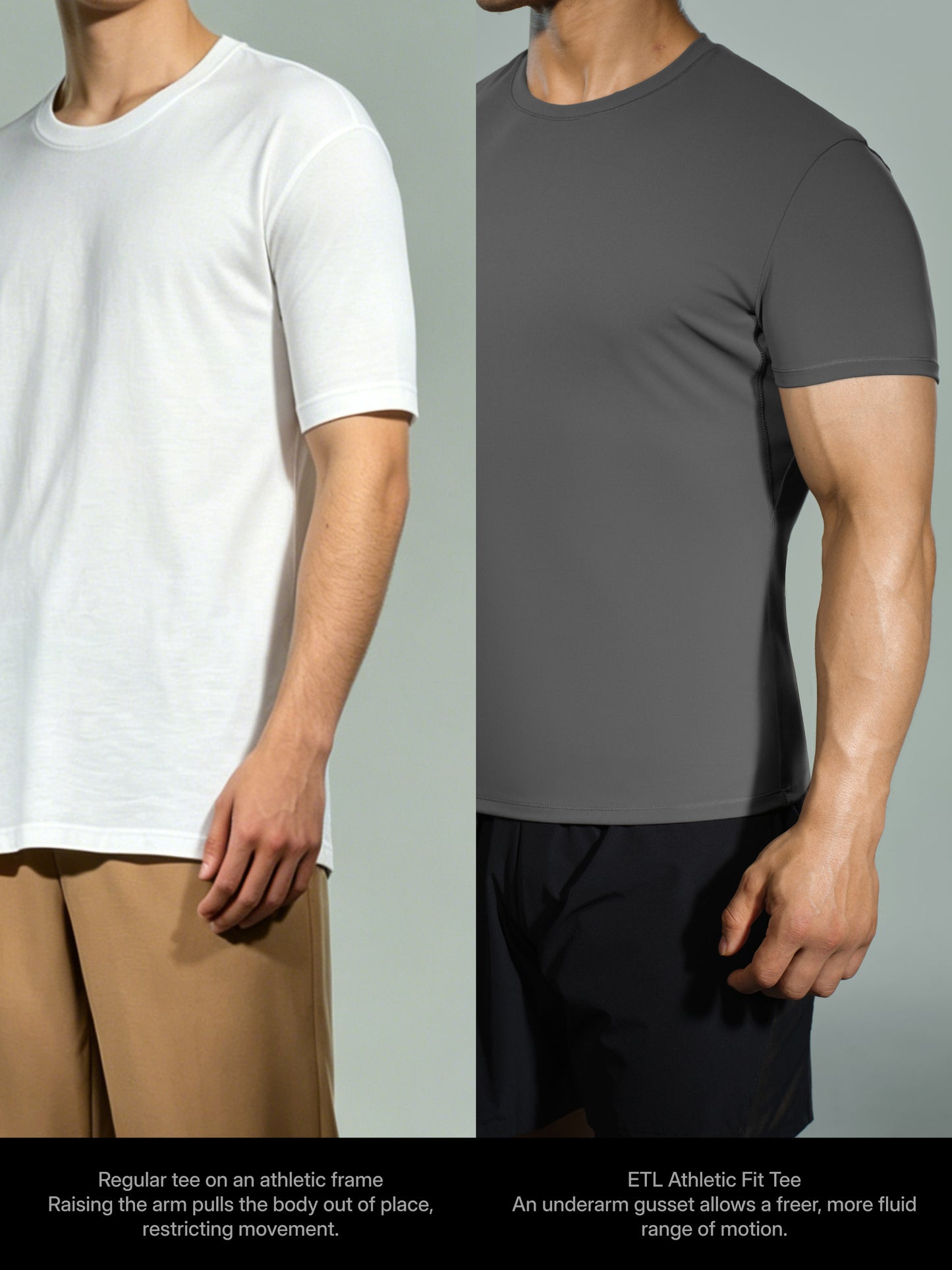 Athletic Fit Tee - 2 PACK
