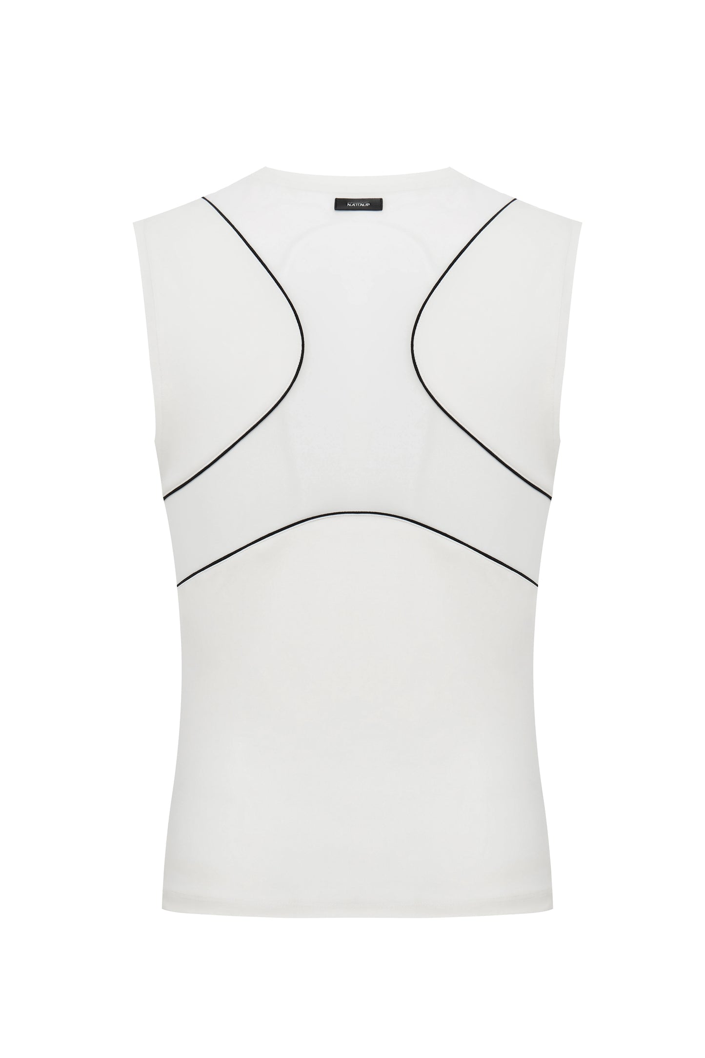 Contrast Stitch Vest