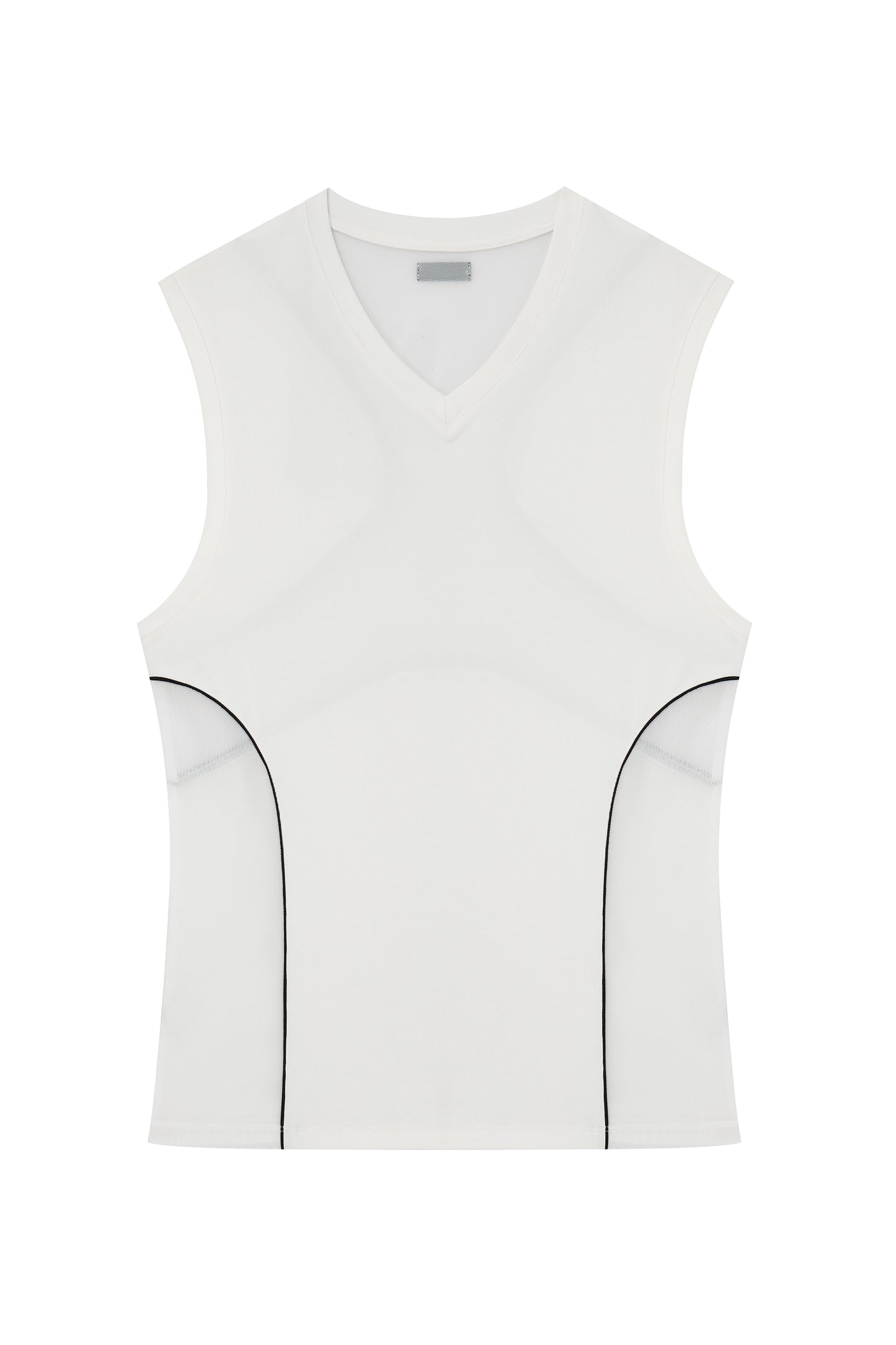Contrast Stitch Vest