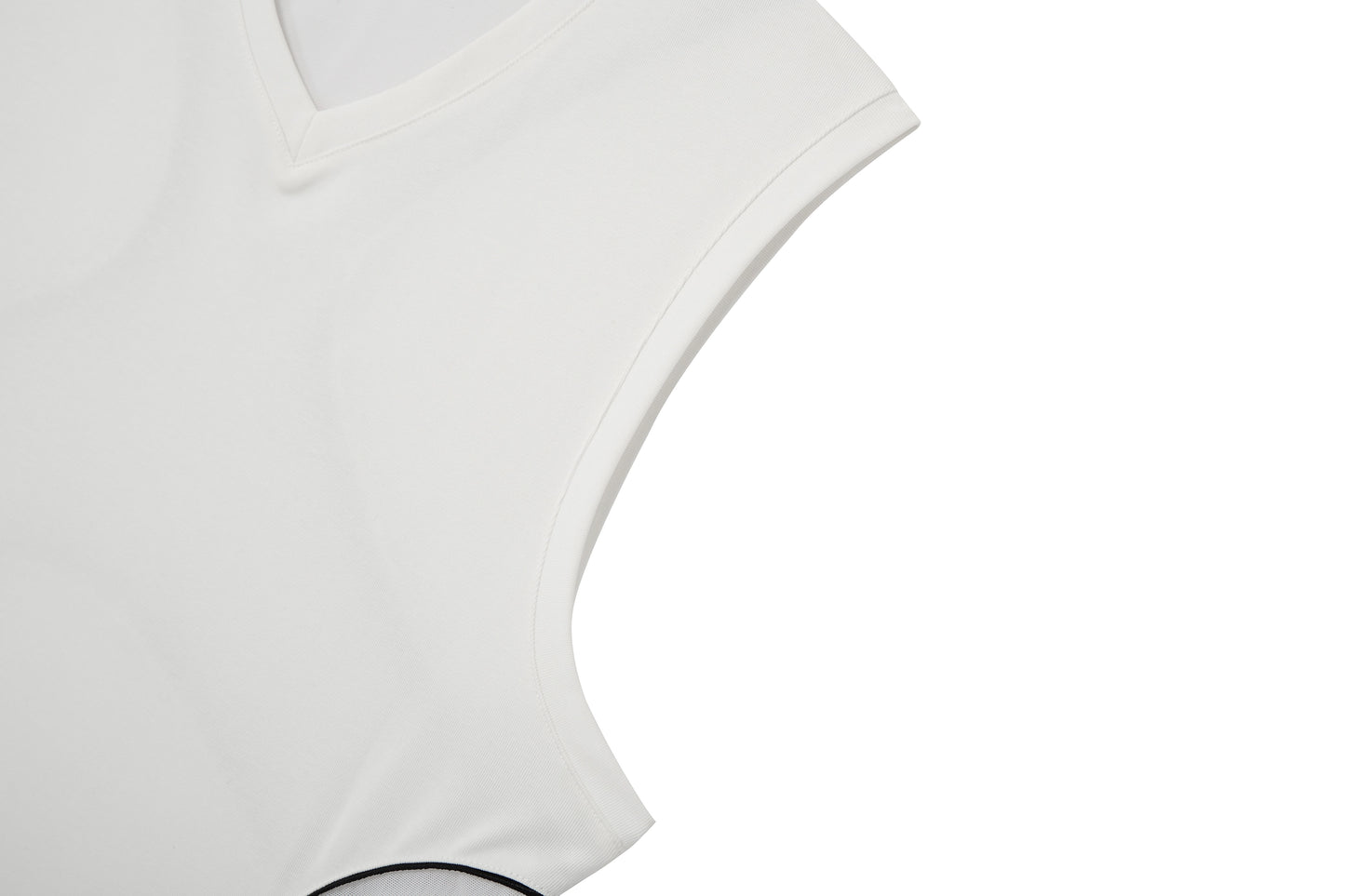 Contrast Stitch Vest