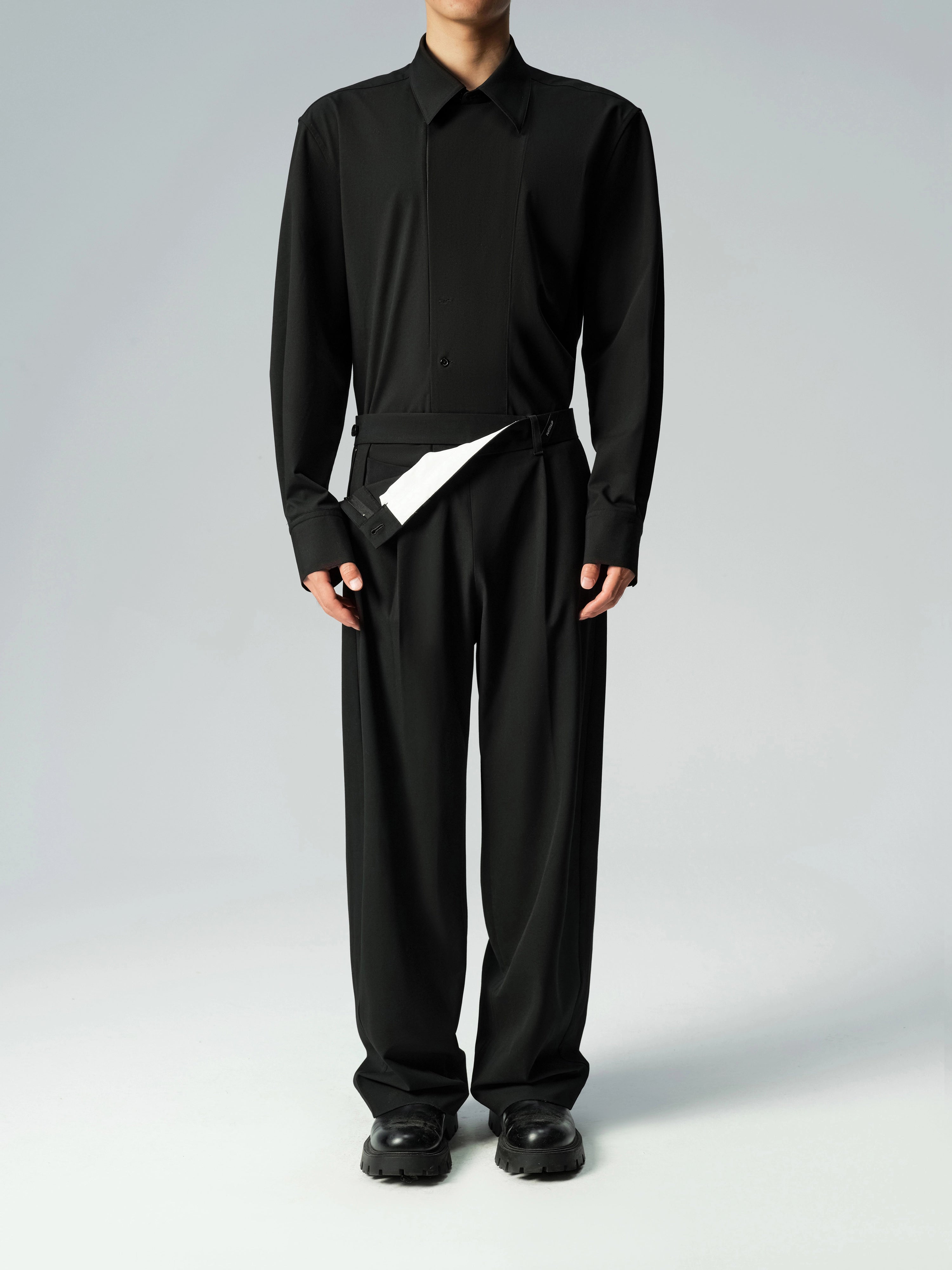 Convertible Side Slit Trouser