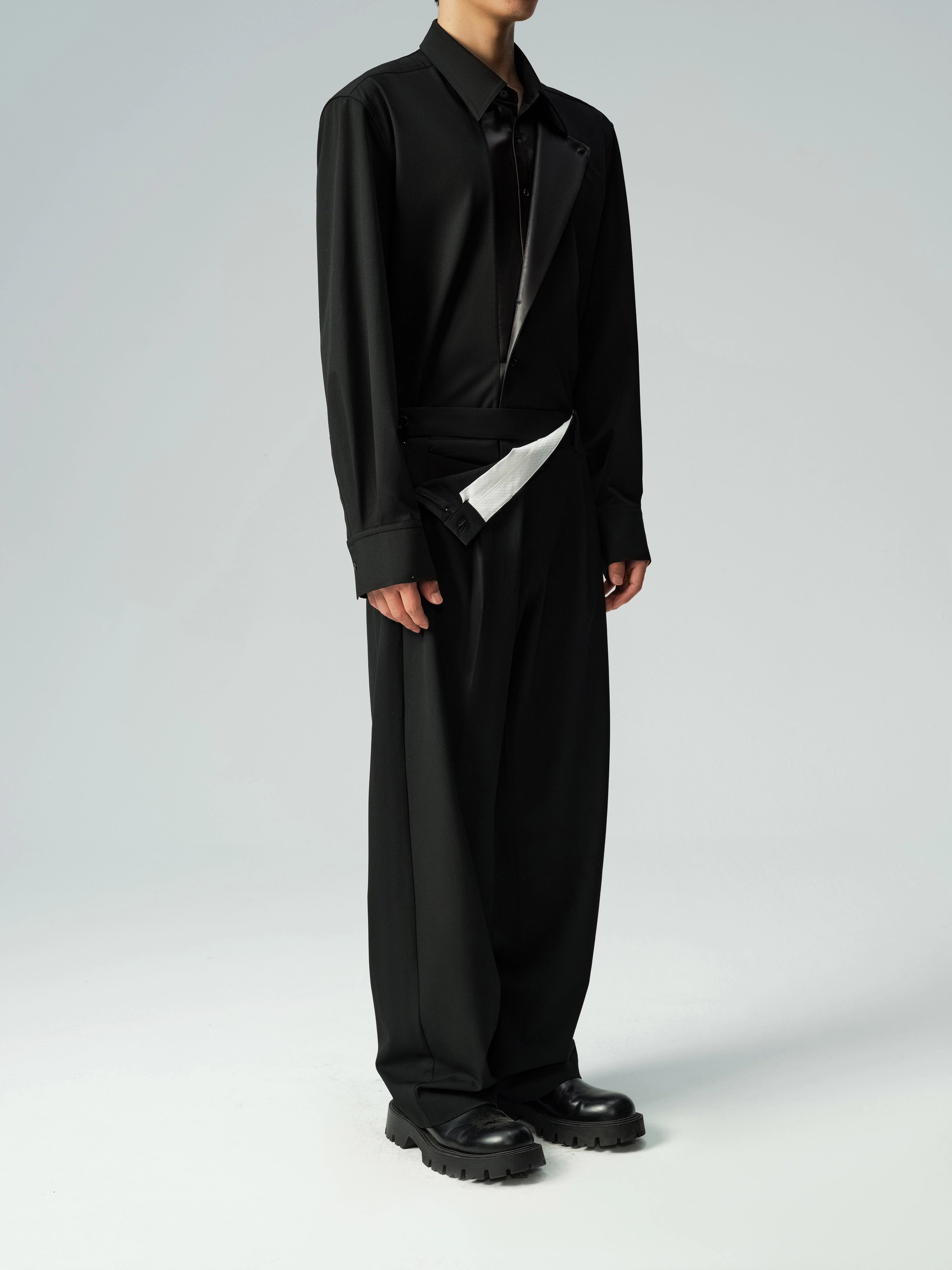 Convertible Side Slit Trouser