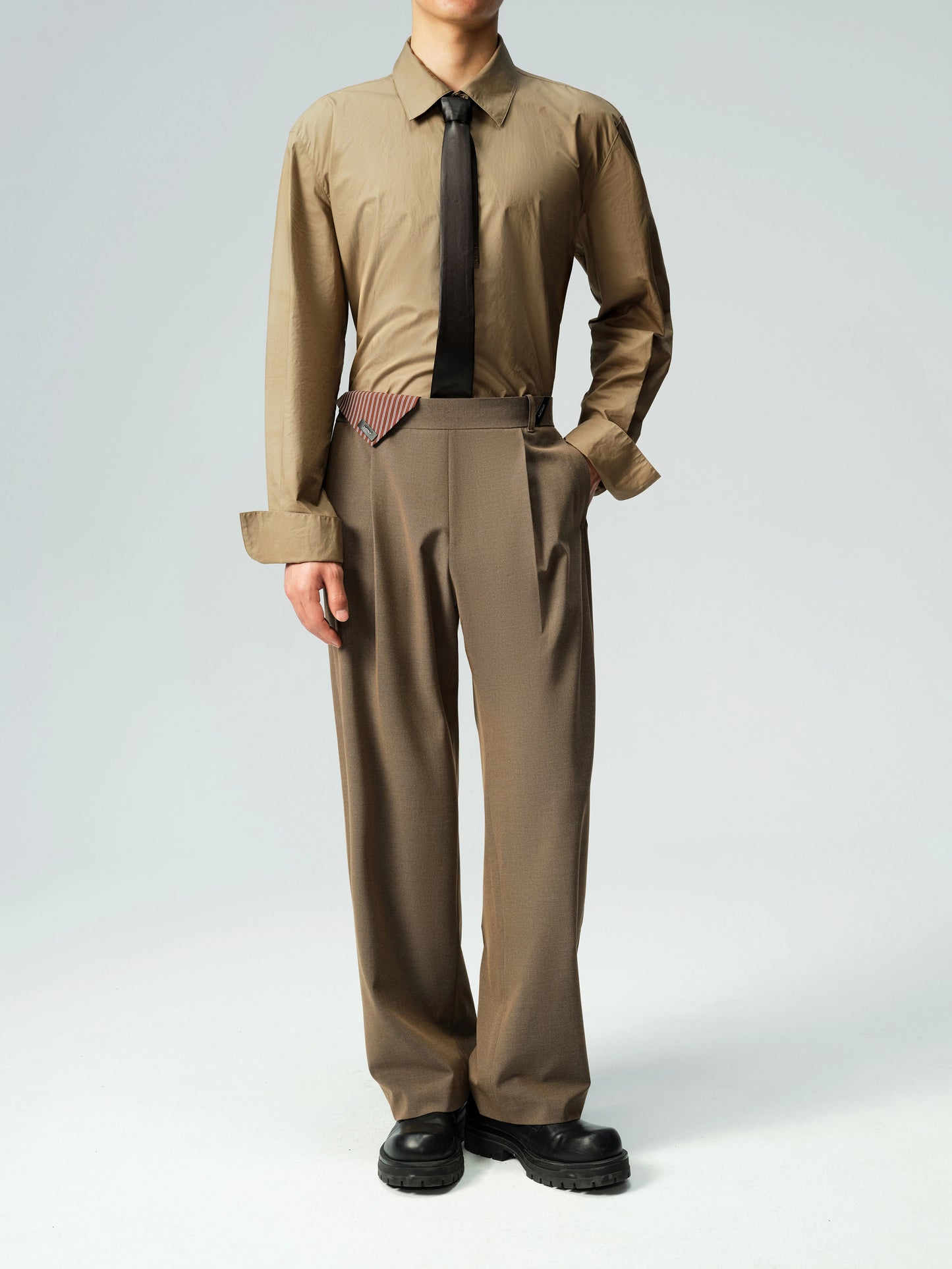 Convertible Side Slit Trouser