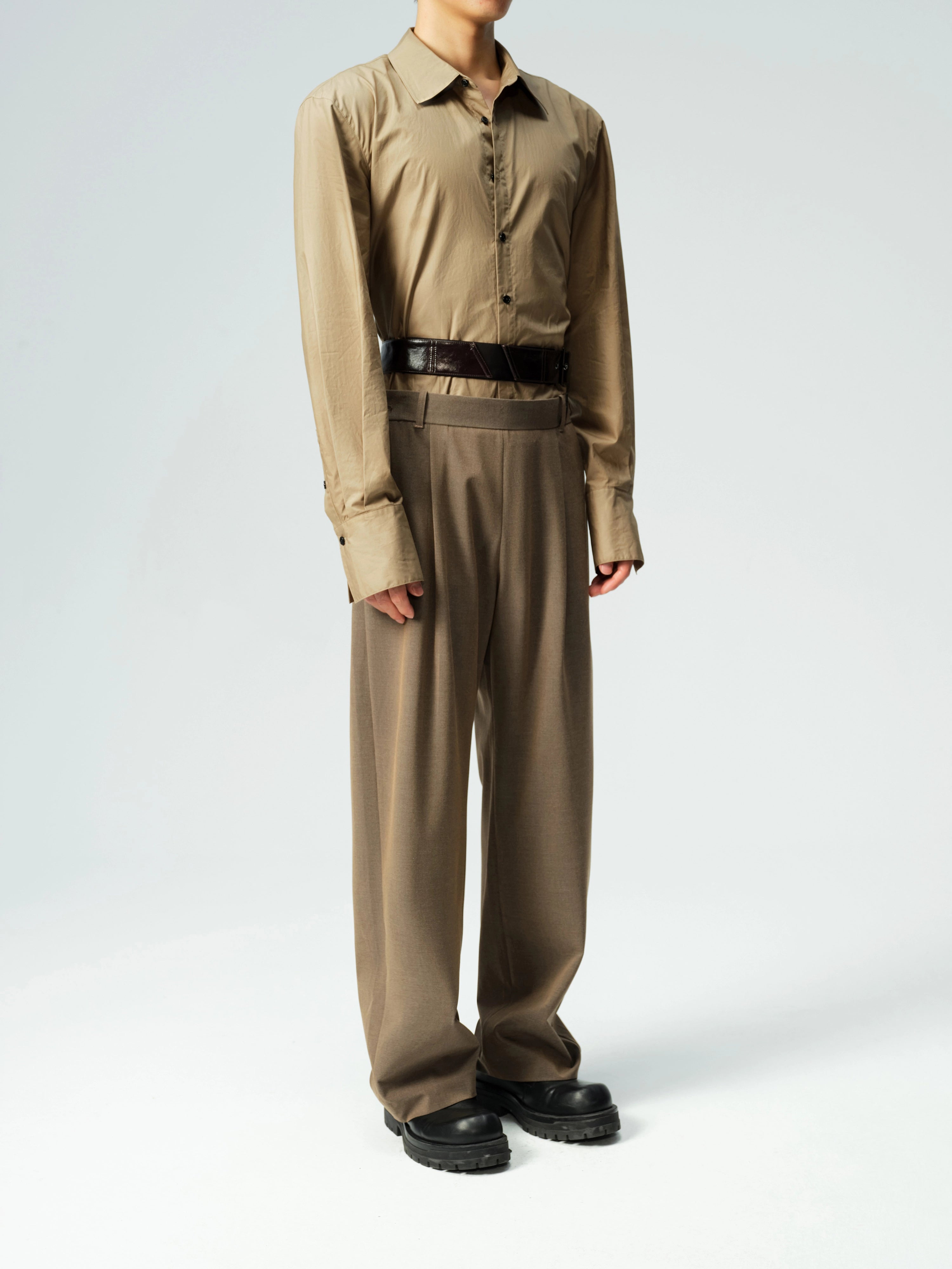 Convertible Side Slit Trouser