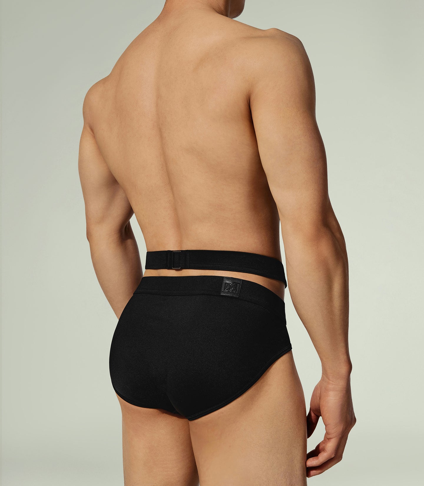 Croc Embossed Brief