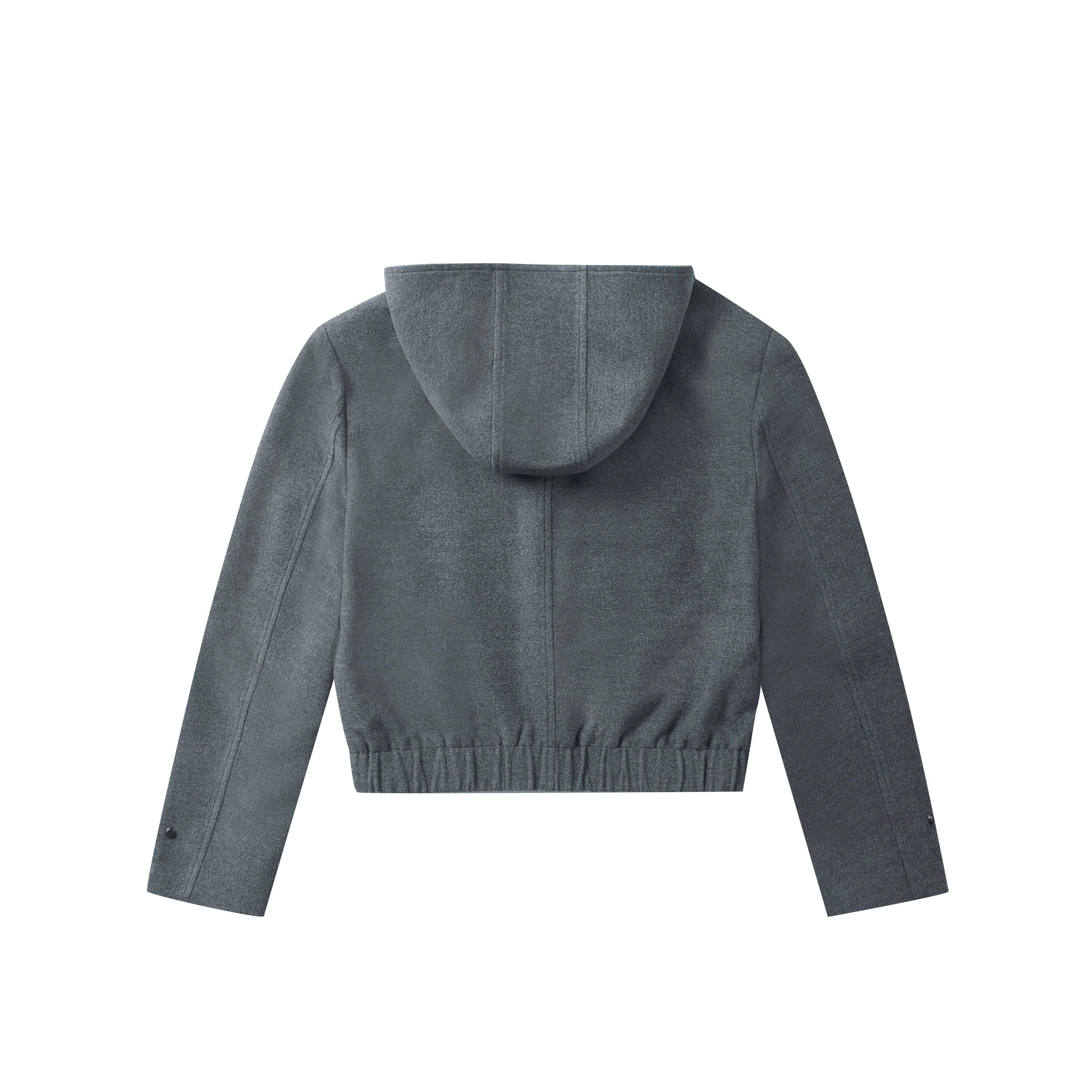 Cropped Hooded Jacket