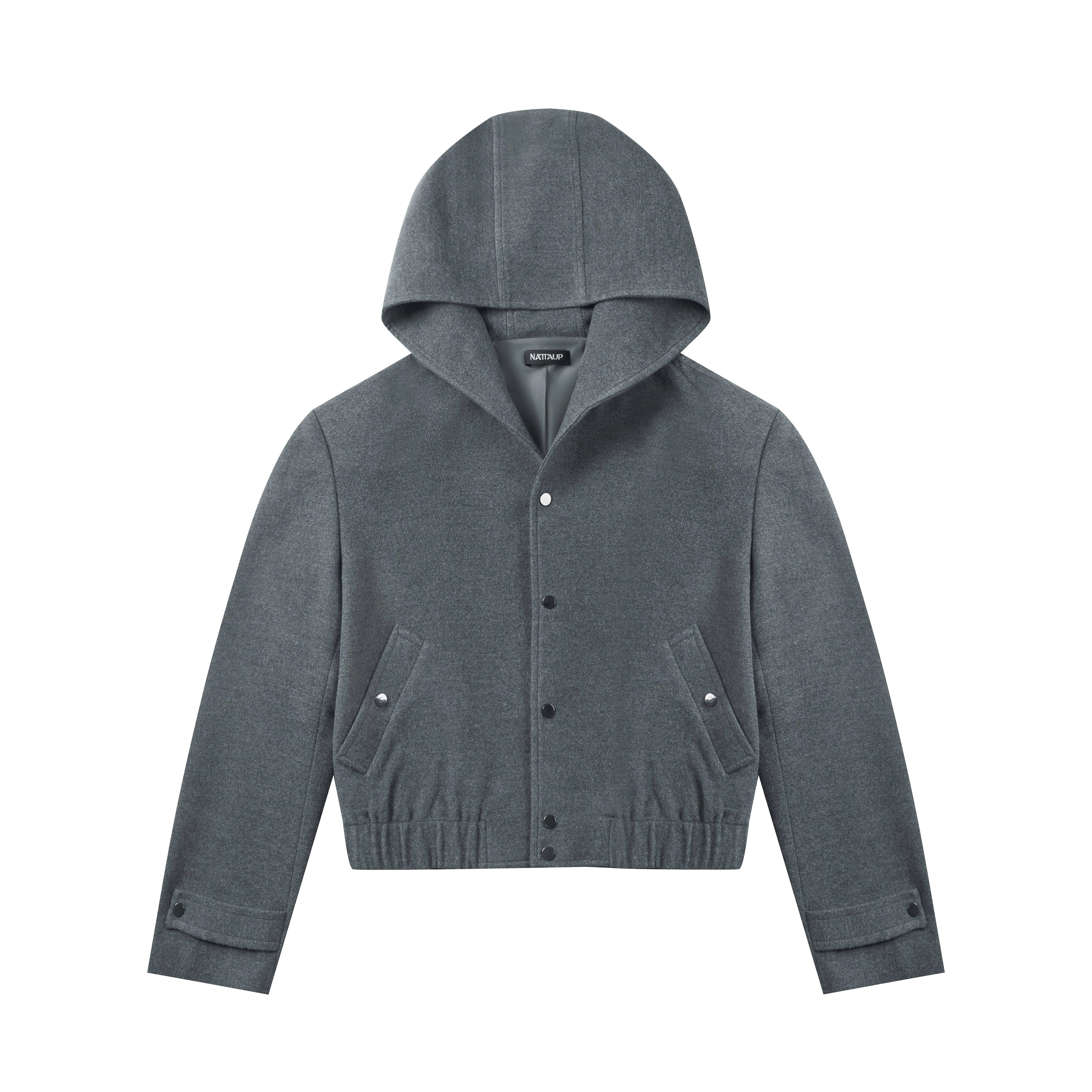 Cropped Hooded Jacket