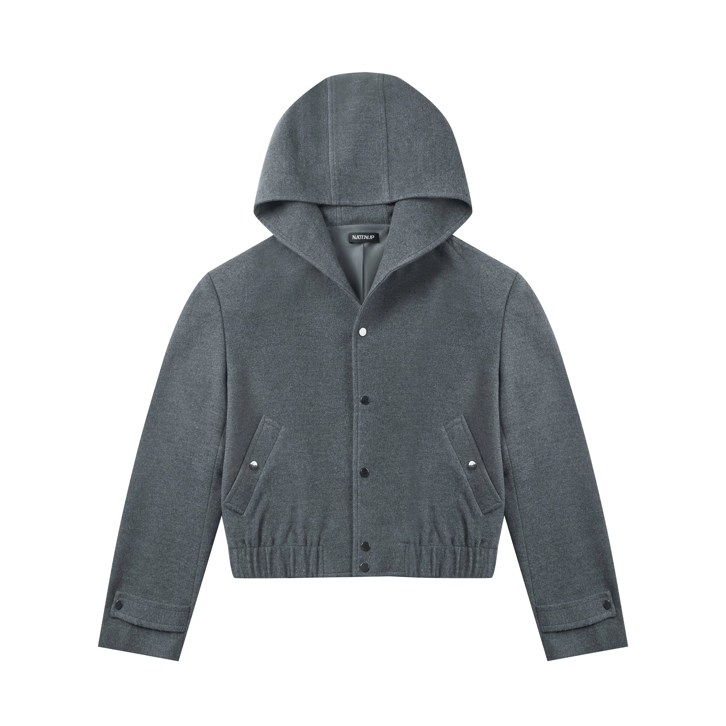 Cropped Hooded Jacket