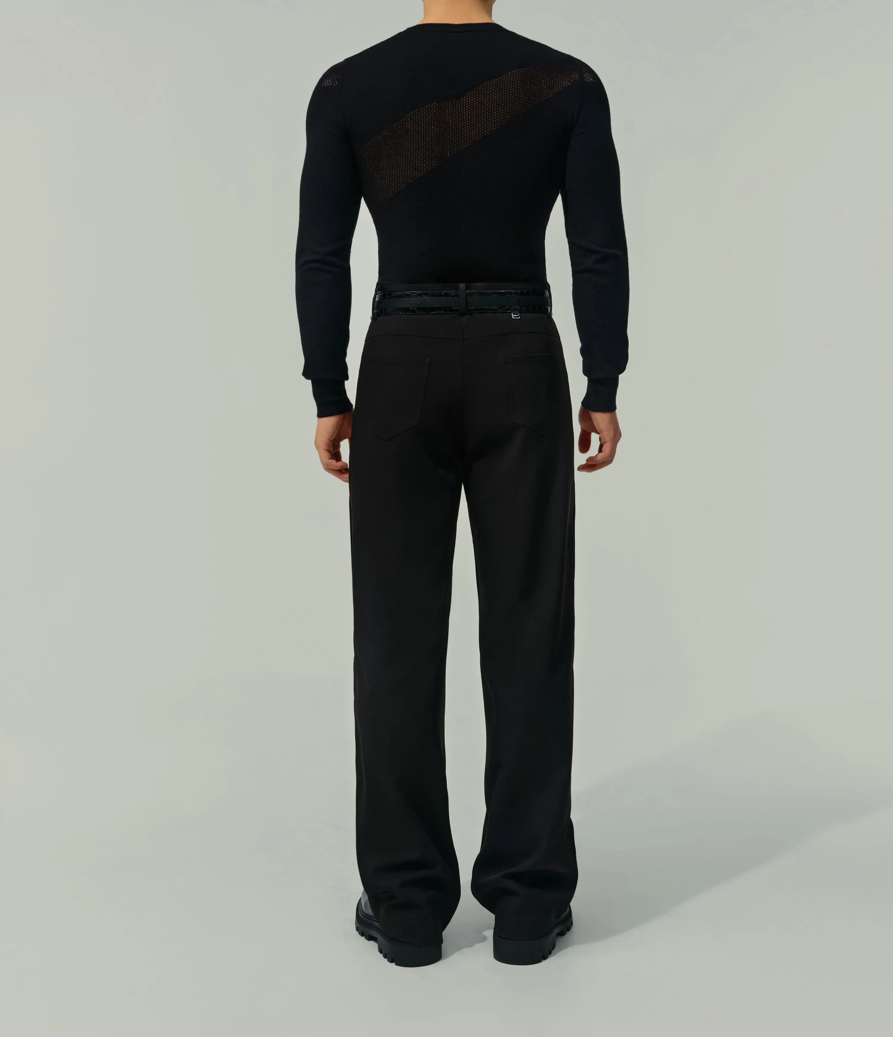 Cutout Knit Sweater