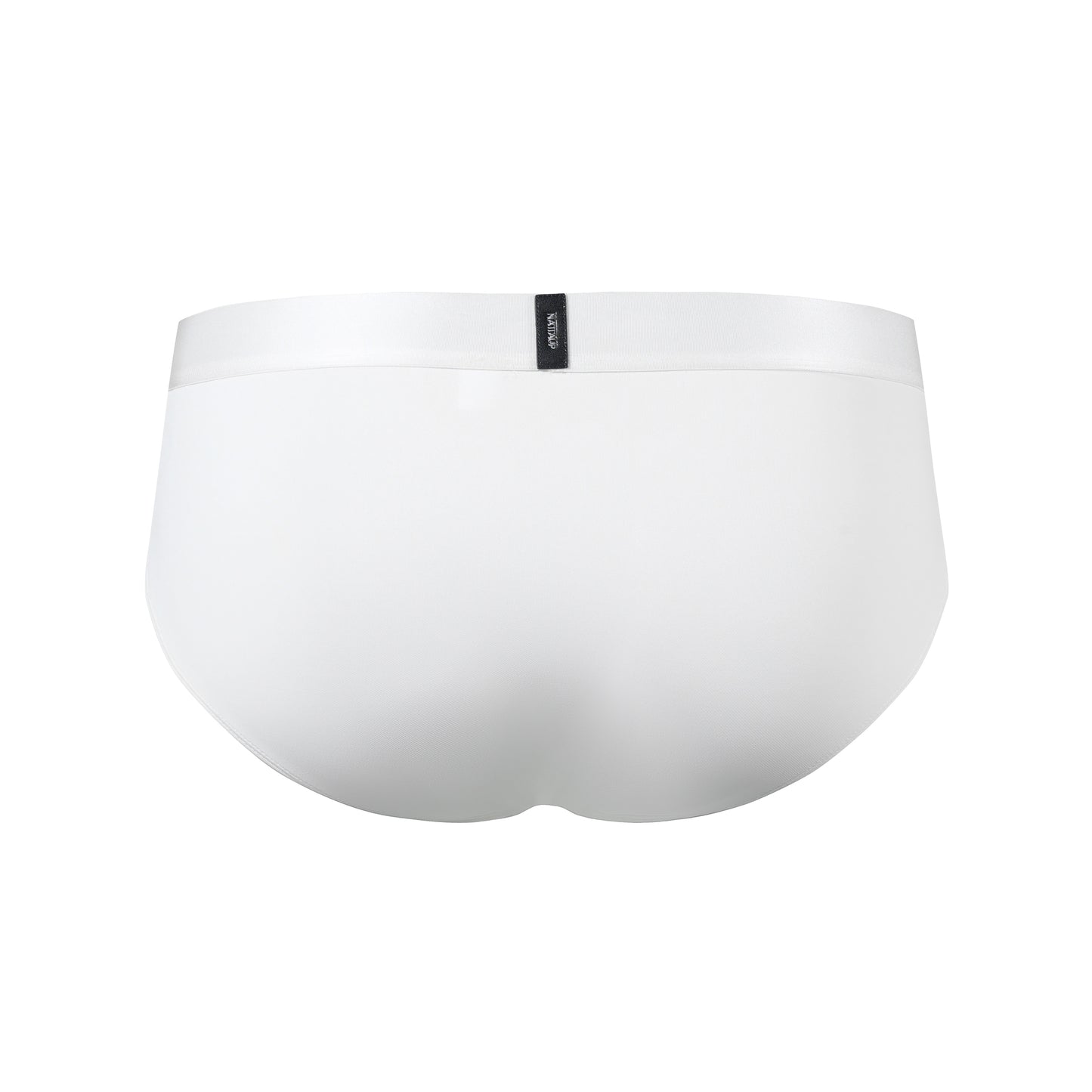 Denim Brief White Blue