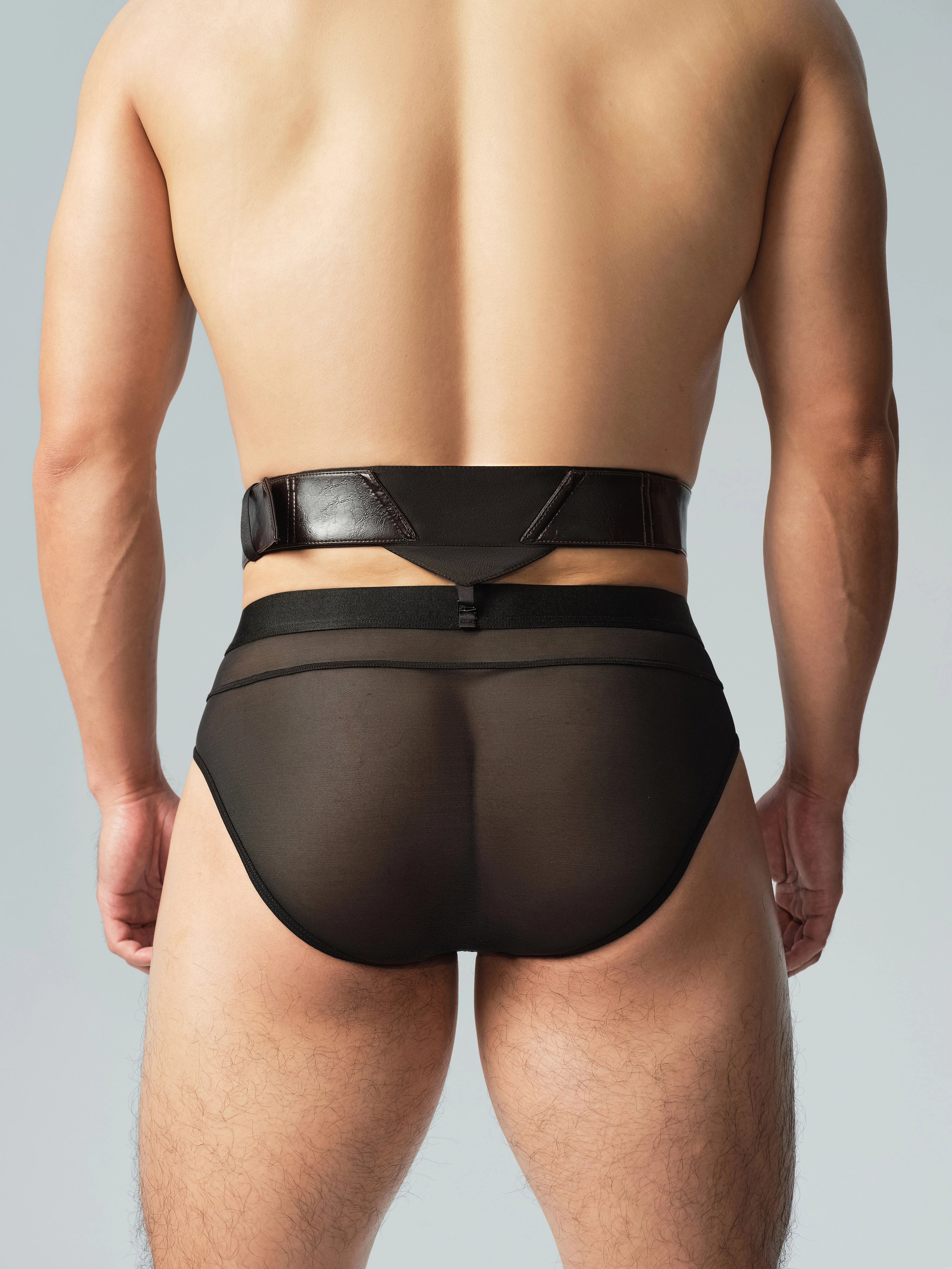 Diagonal Stripe Brief