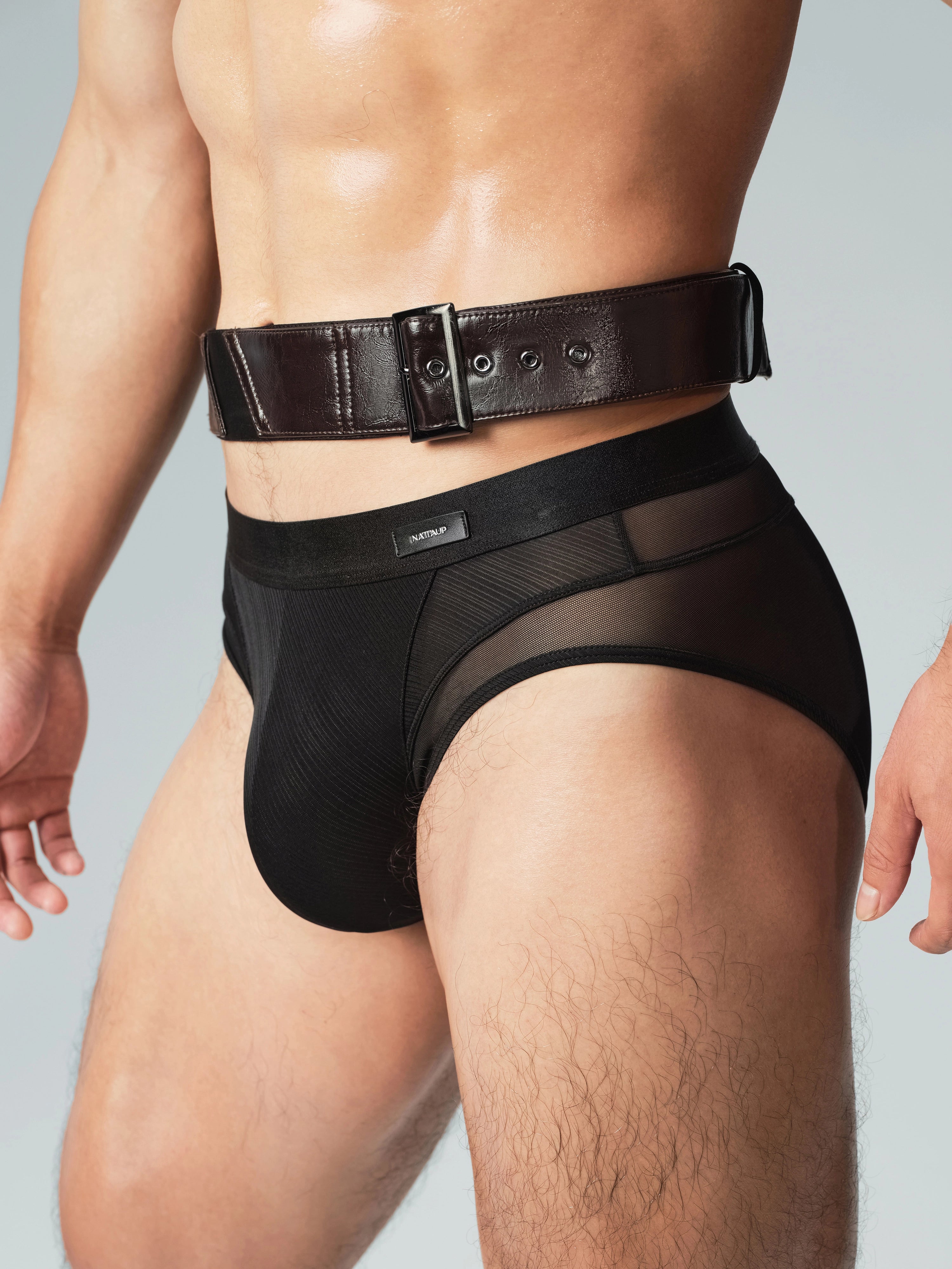 Diagonal Stripe Brief