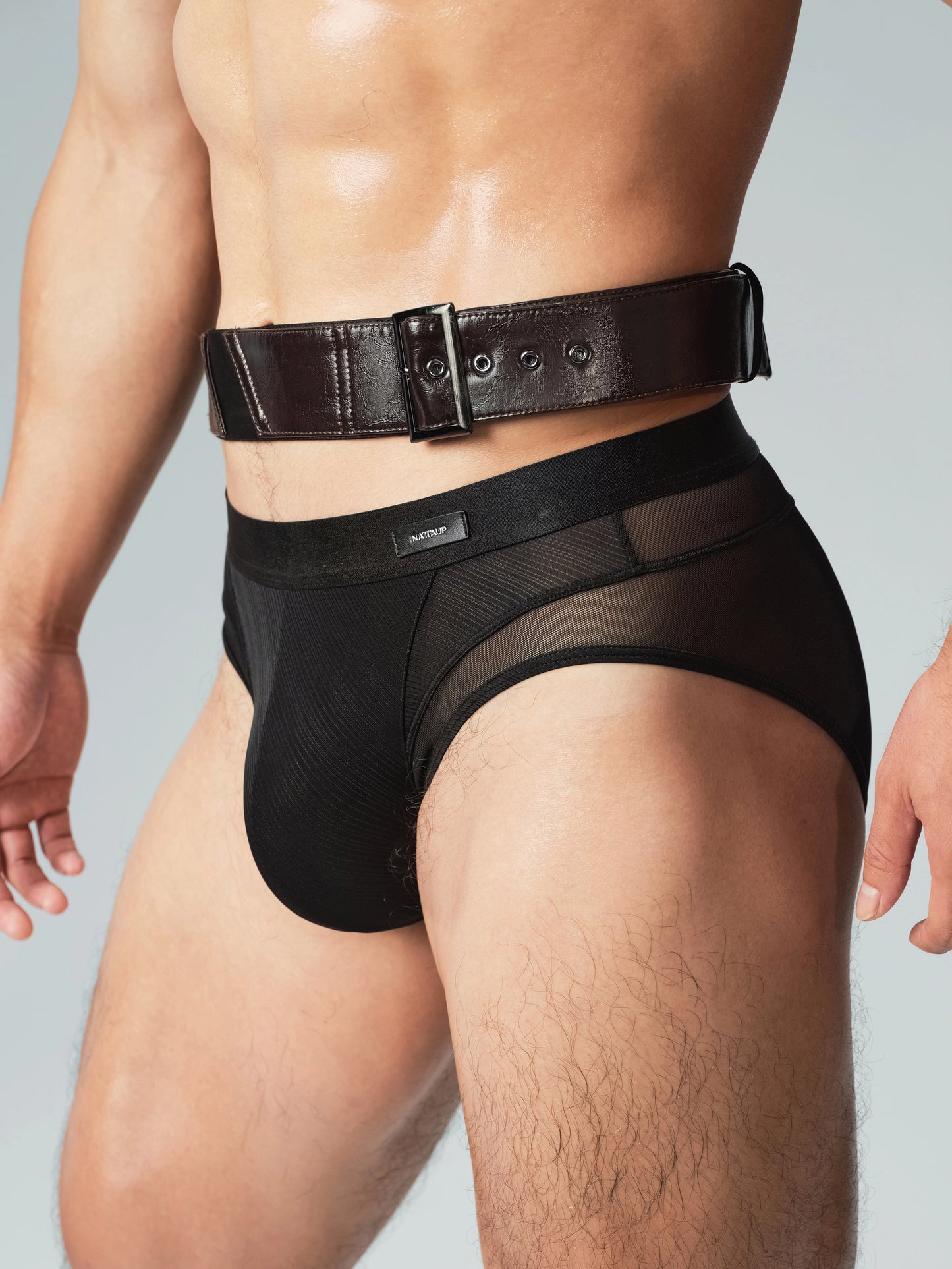 Diagonal Stripe Brief