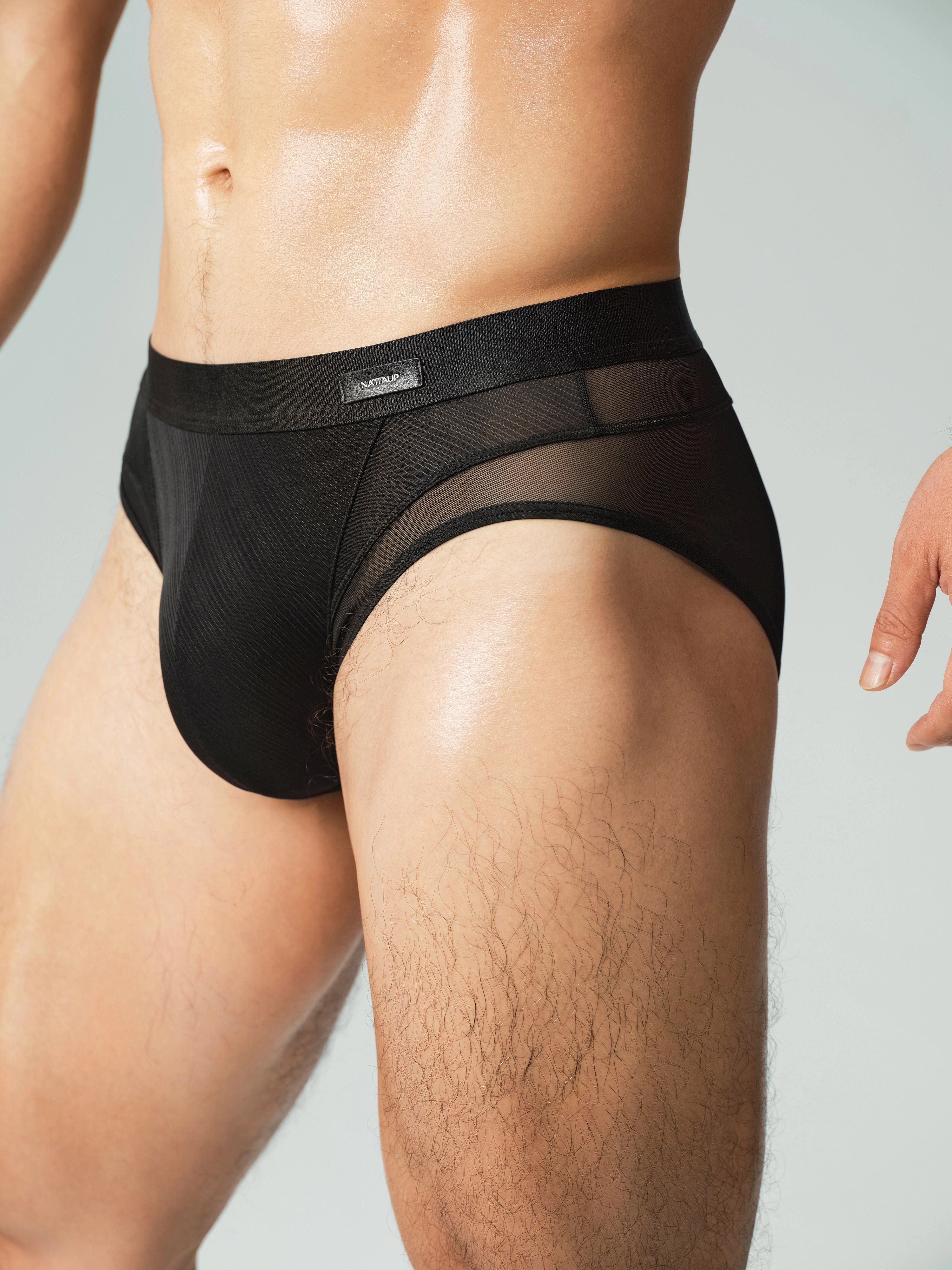 Diagonal Stripe Brief