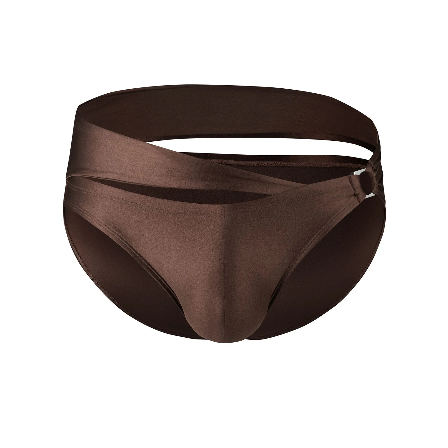 Dual-Band Swim Brief (Golden Brown)
