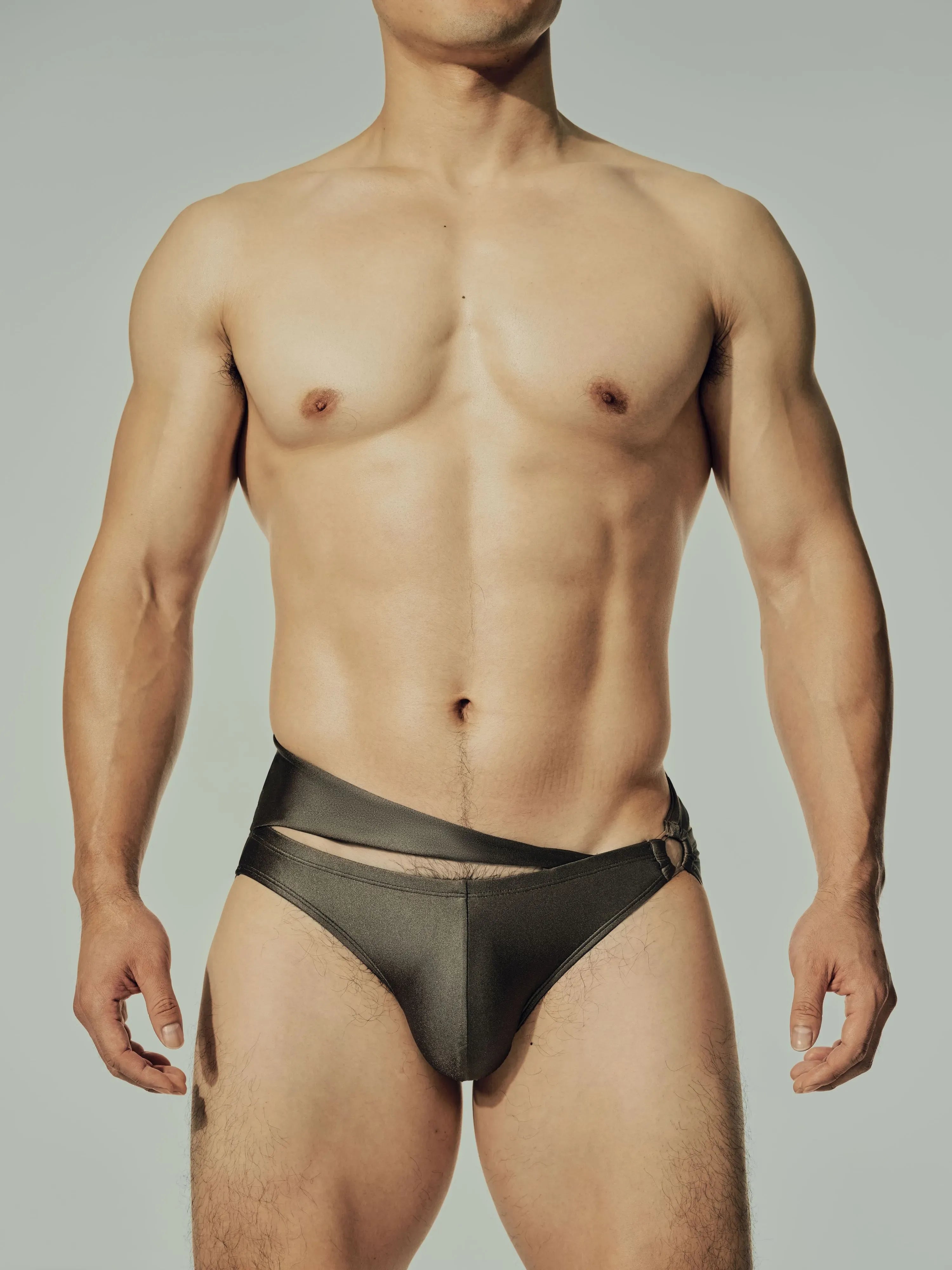 Dual-Band Swim Brief (Starry Green)