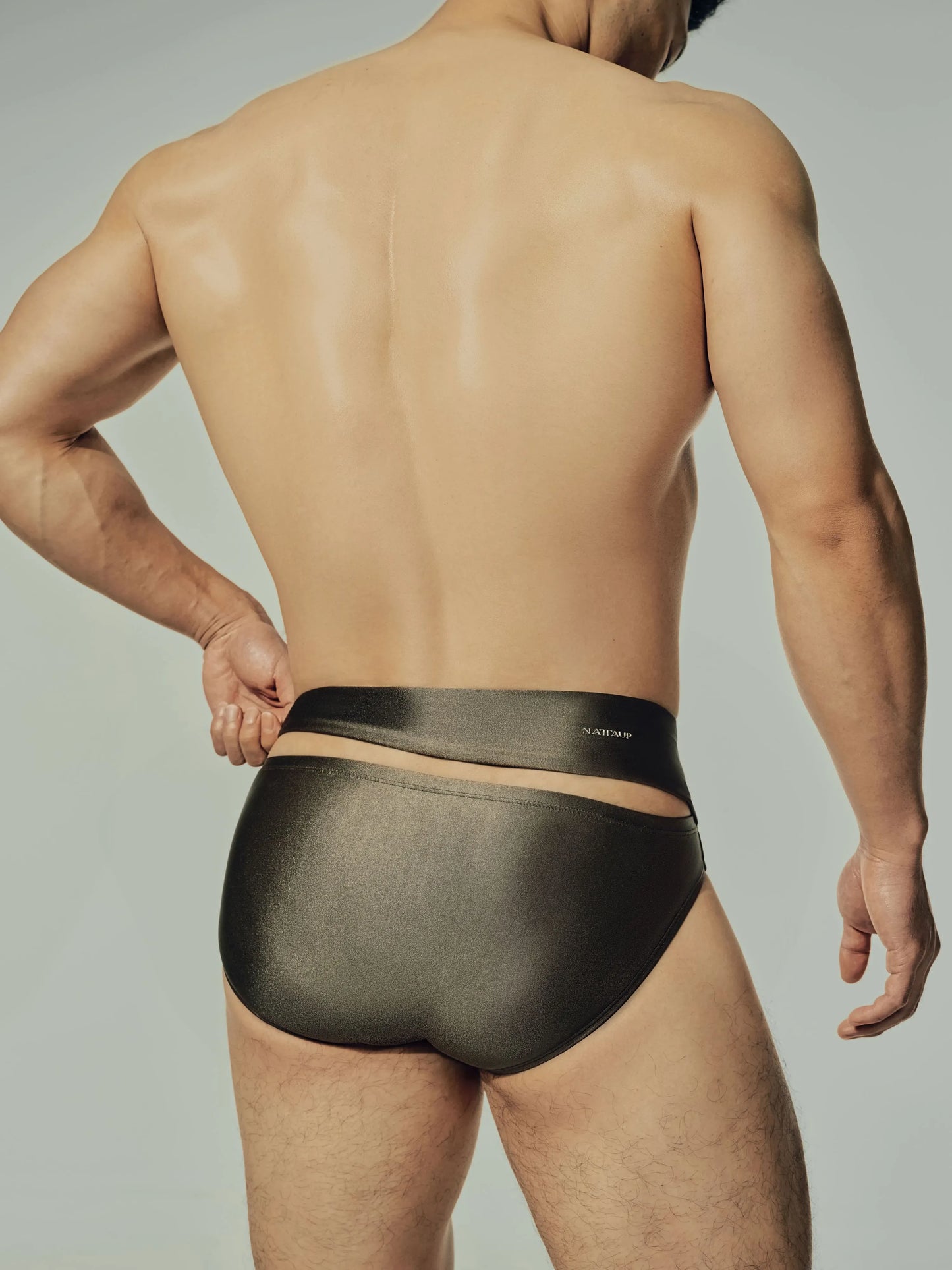 Dual-Band Swim Brief (Starry Green)