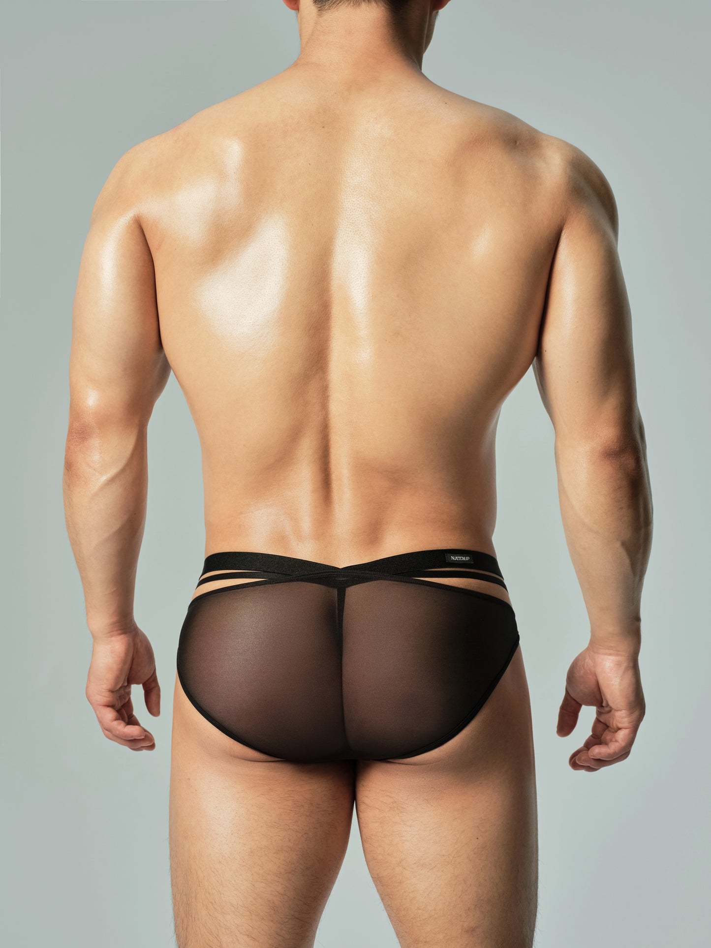 Dual-Lustre Structural Lift Side-Strap Briefs*2