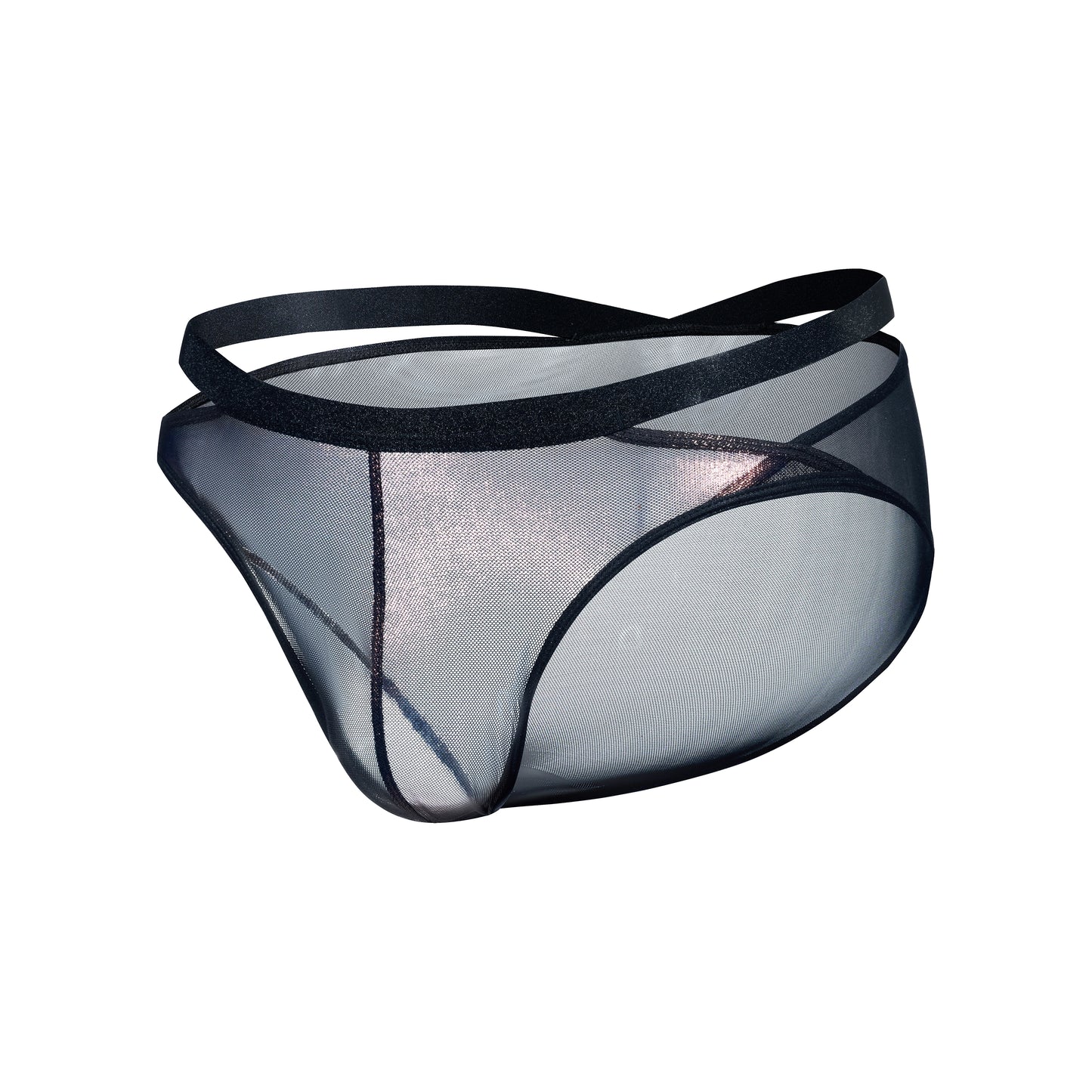 Dual-Lustre Structural Lift Side-Strap Briefs*2