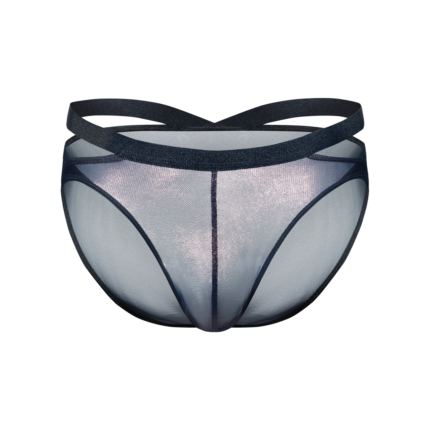 Dual-Lustre Structural Lift Side-Strap Briefs*2