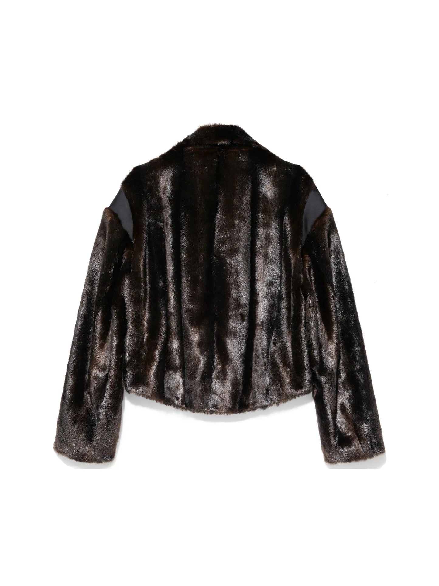 Faux Fur Cropped Coat