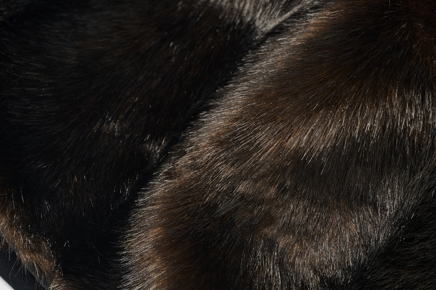 Faux Fur Mini Skirt & Double Buckle Belt Set