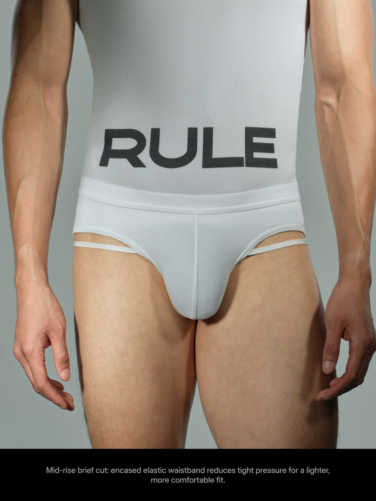 Fine Ribbed Brief — image 3
