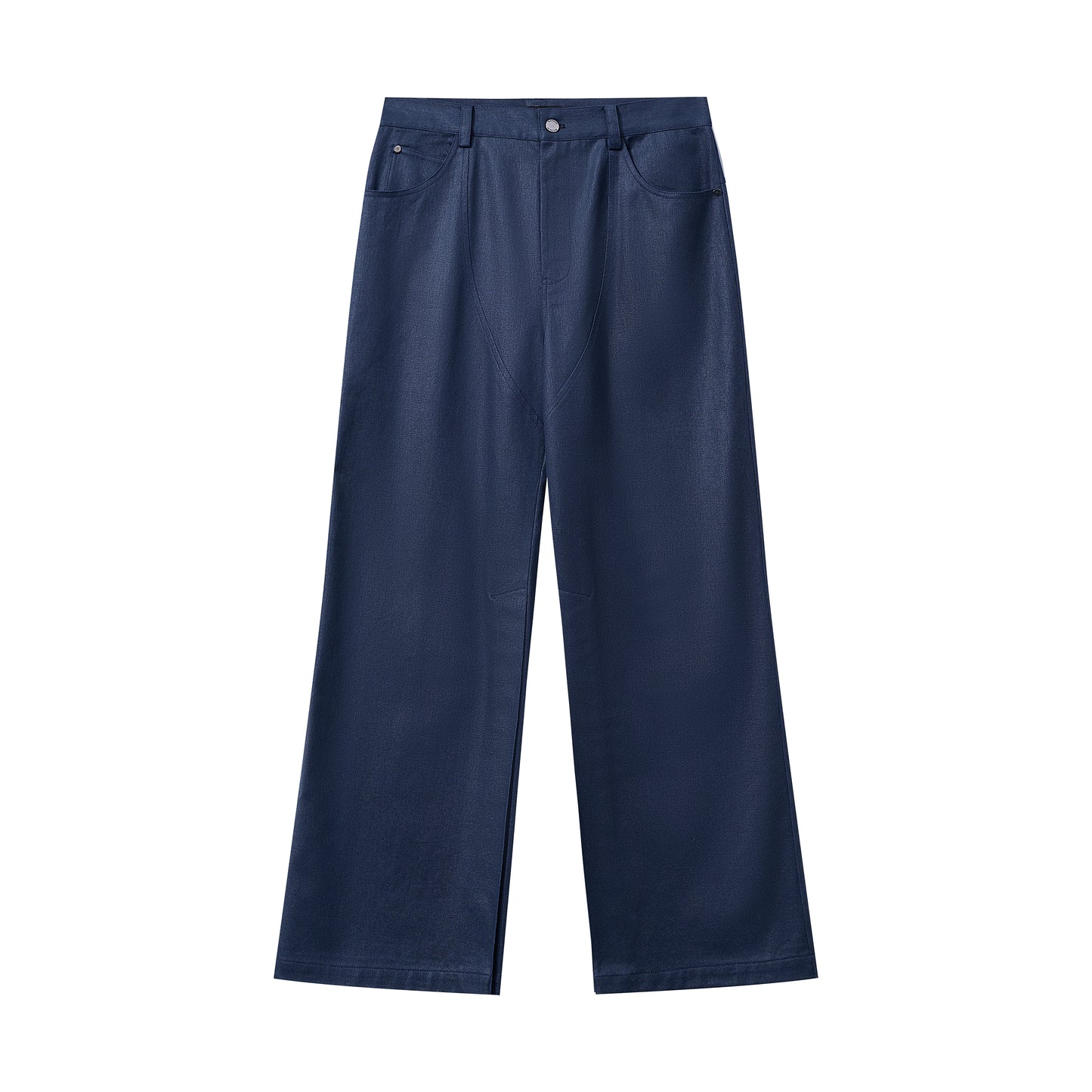 Flared Hem Casual Trouser