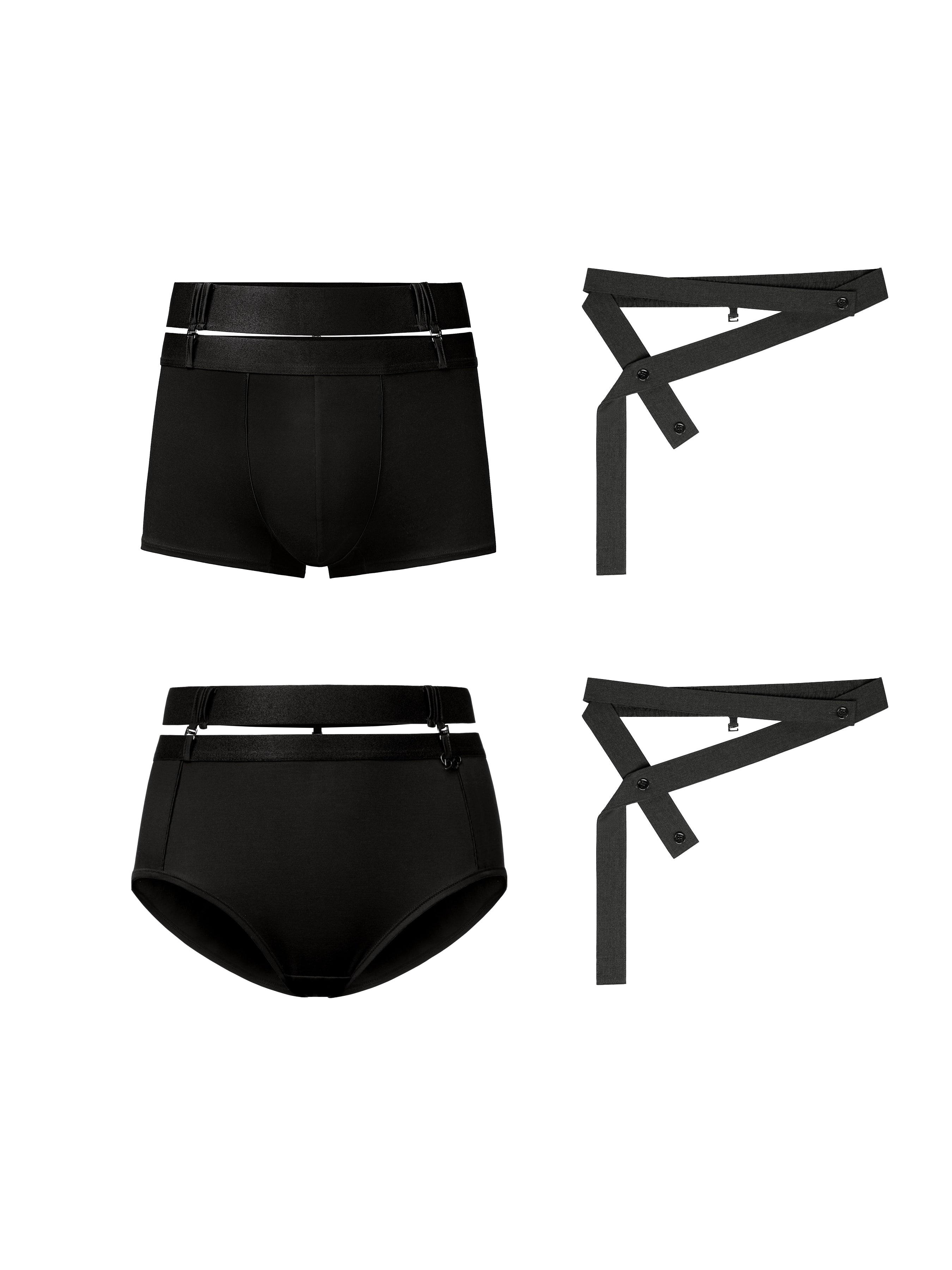 Full-Band Trunk Brief & Suit Belt