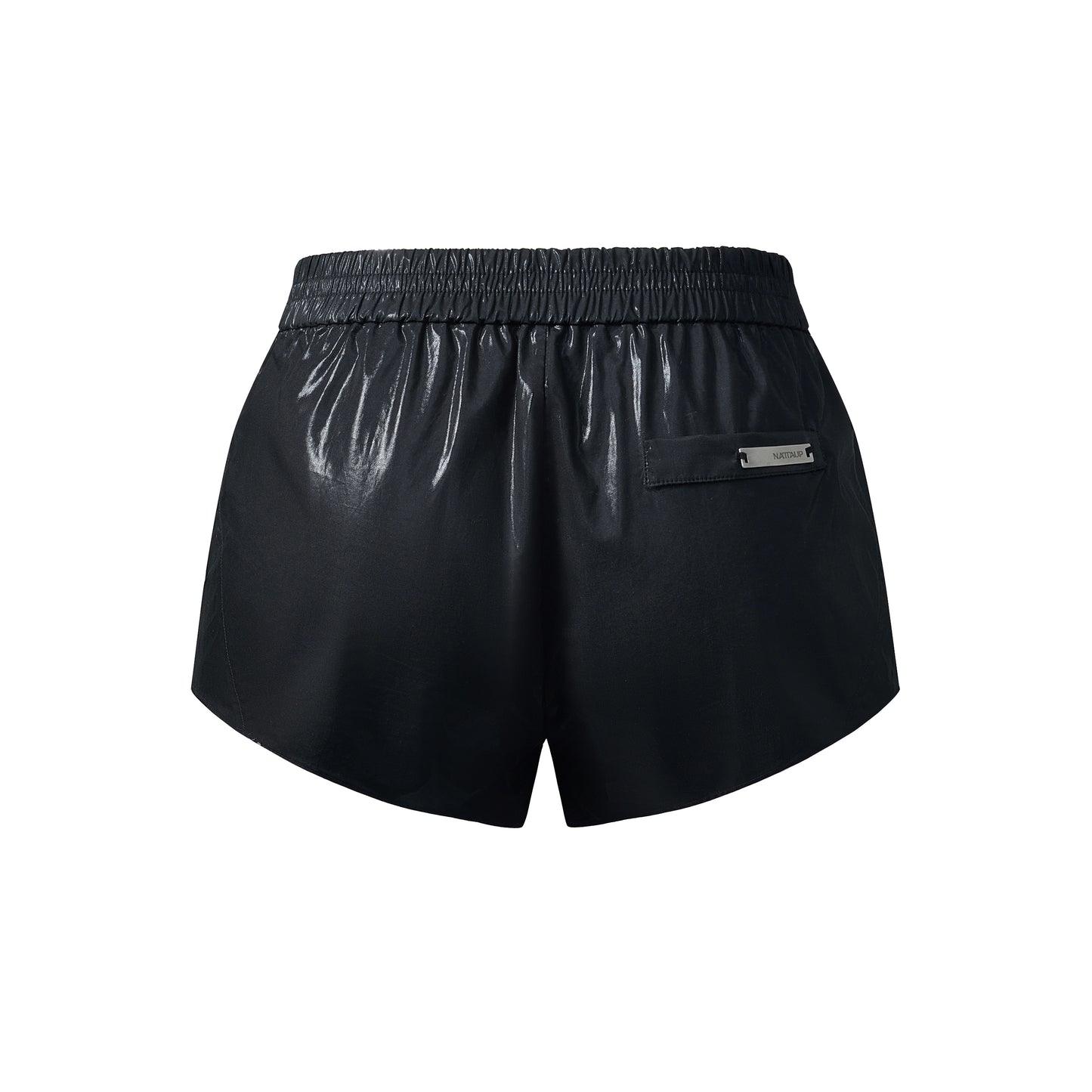 Glossy Sparkle Fitted Shorts