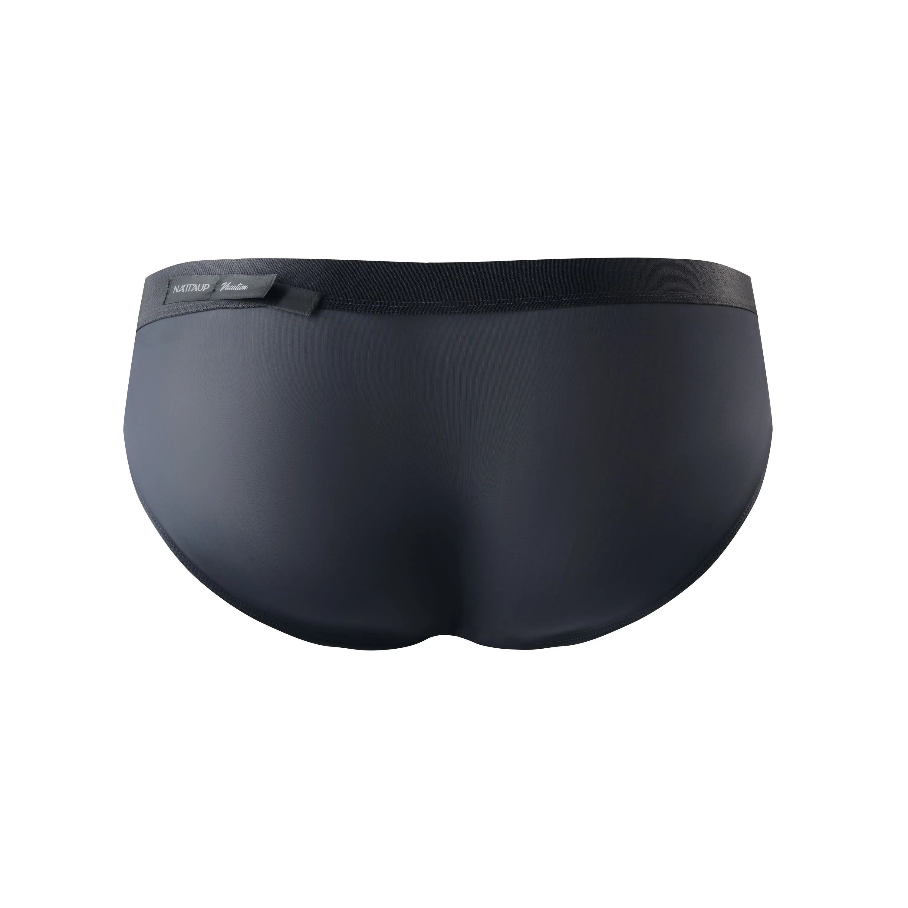 Ice Silk High-Cut Brief Purple+Dusk Grey