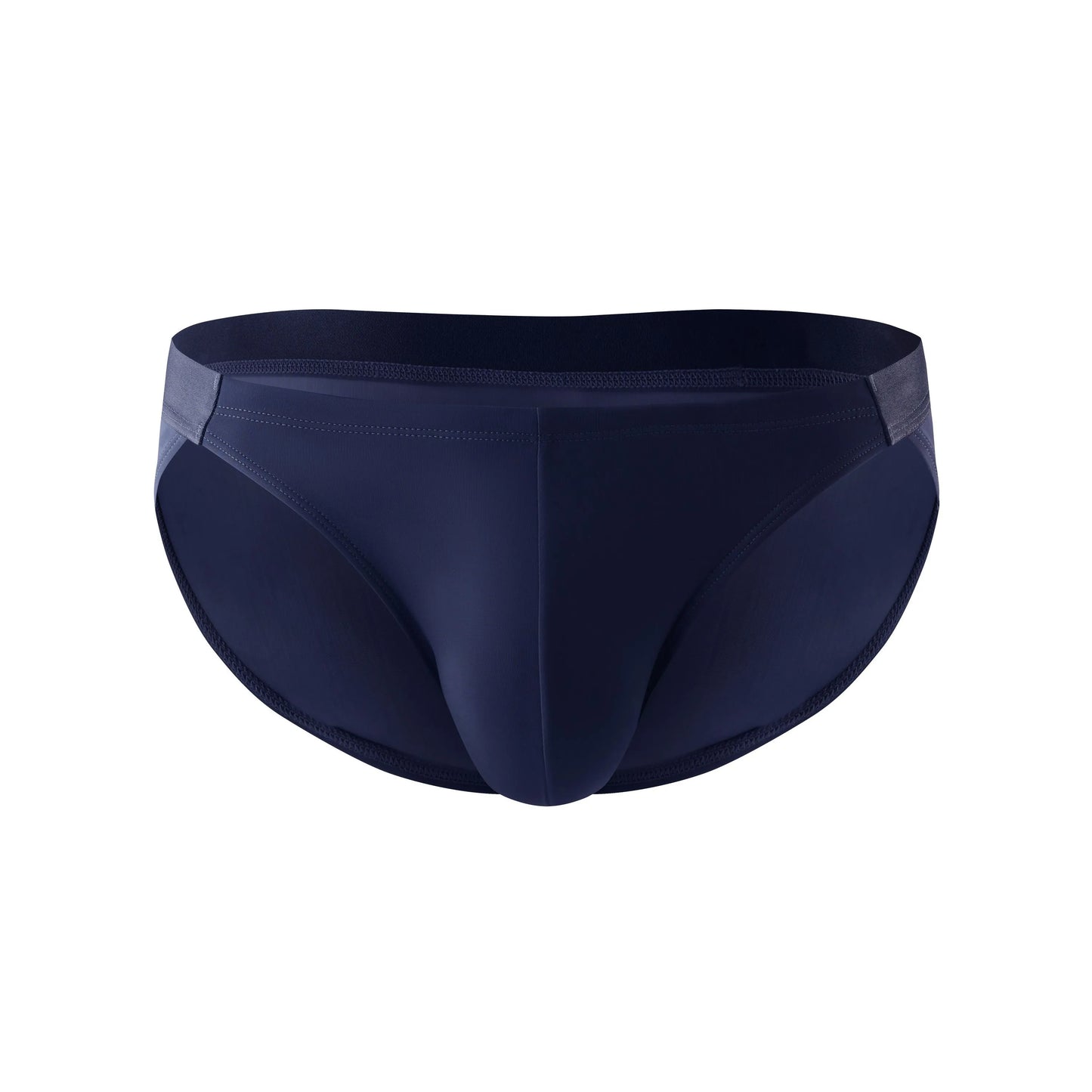 Ice Silk High-Cut Brief Purple+Dusk Grey