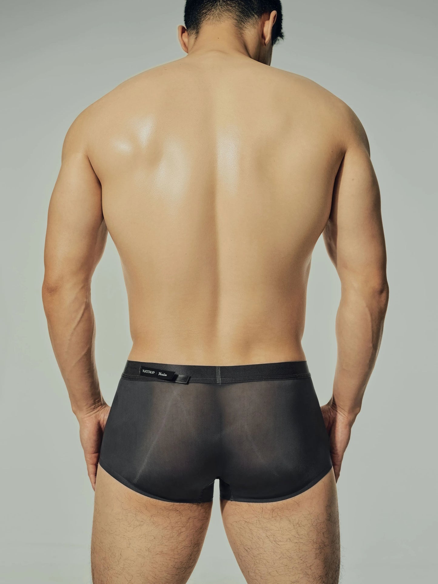 Ice Silk Low-Rise Trunk (Dusk Grey*2)