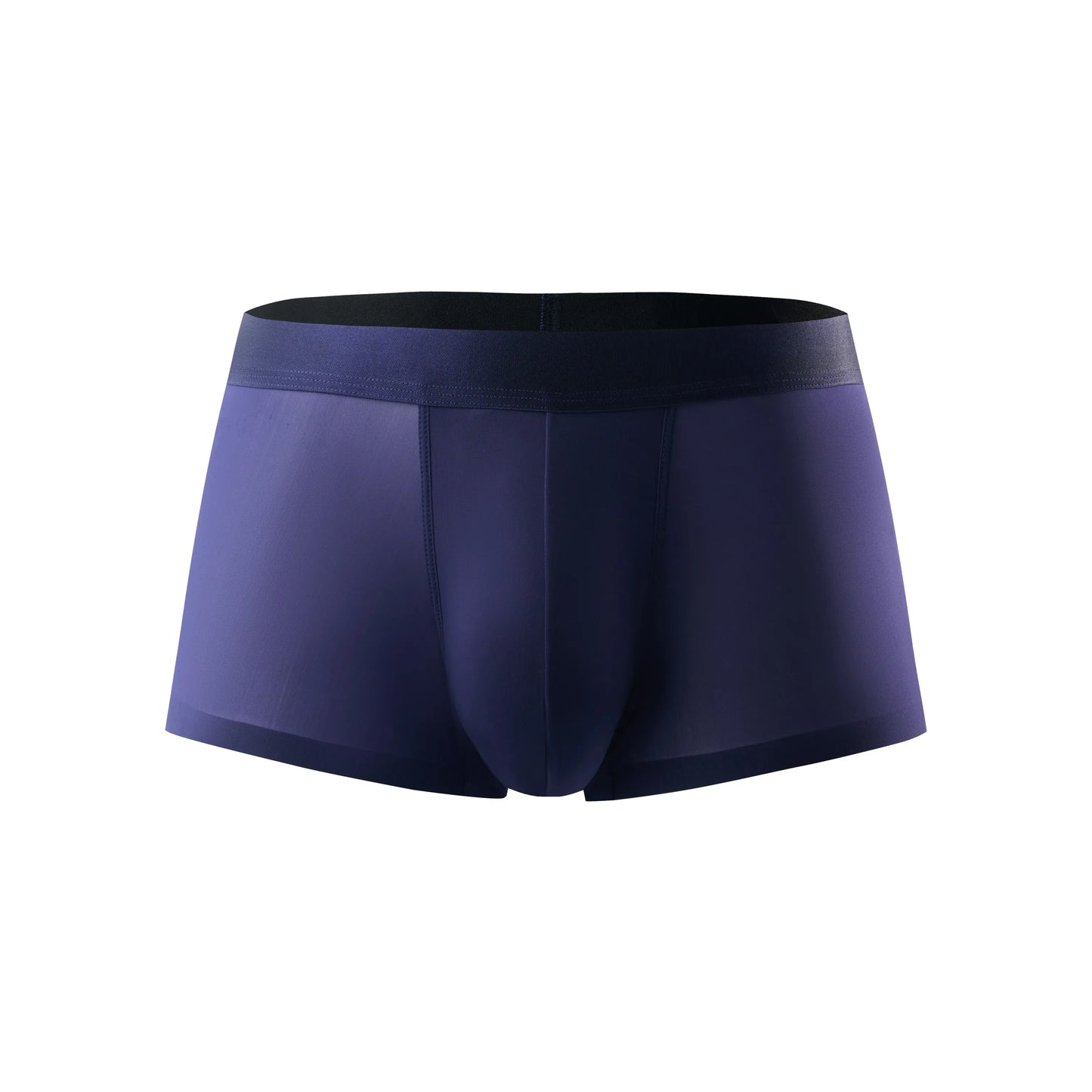 Ice Silk Low-Rise Trunk (Purple+Dusk Grey)