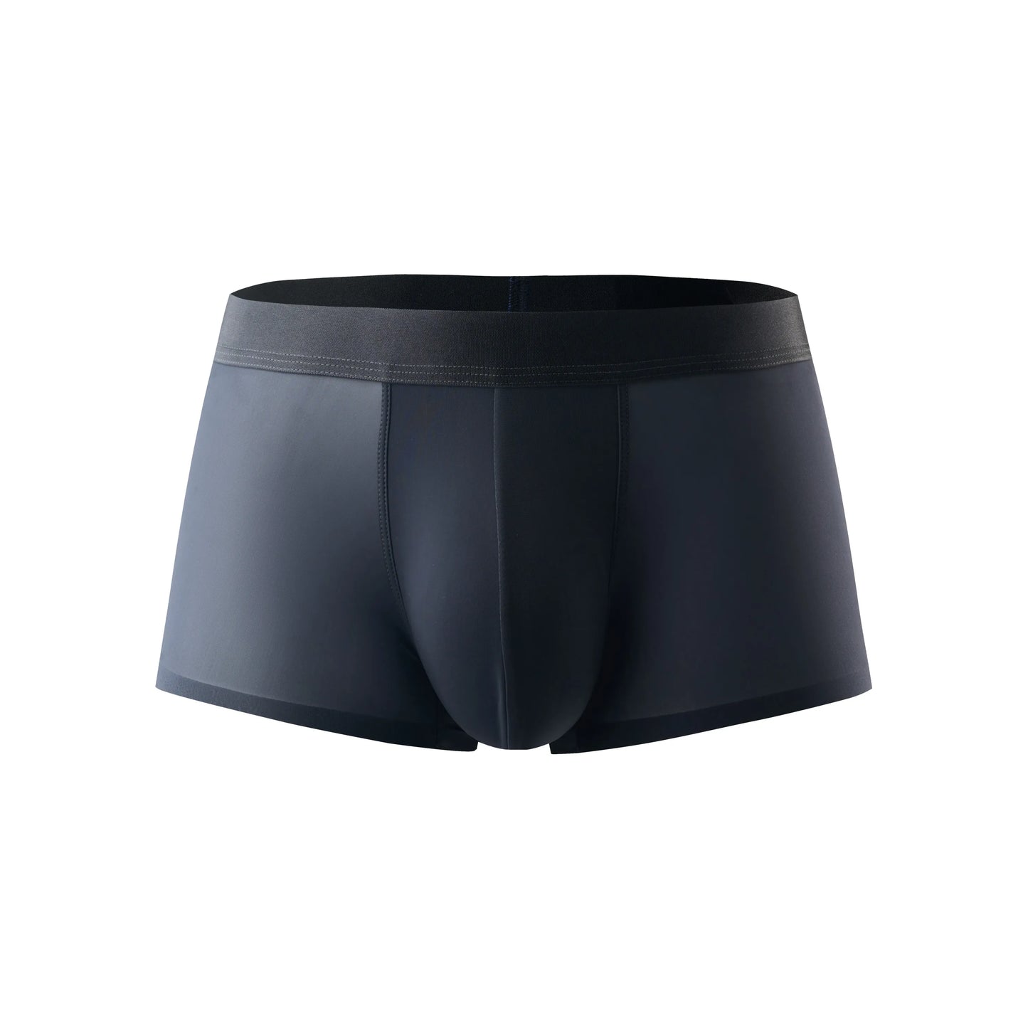 Ice Silk Low-Rise Trunk (Purple+Dusk Grey)