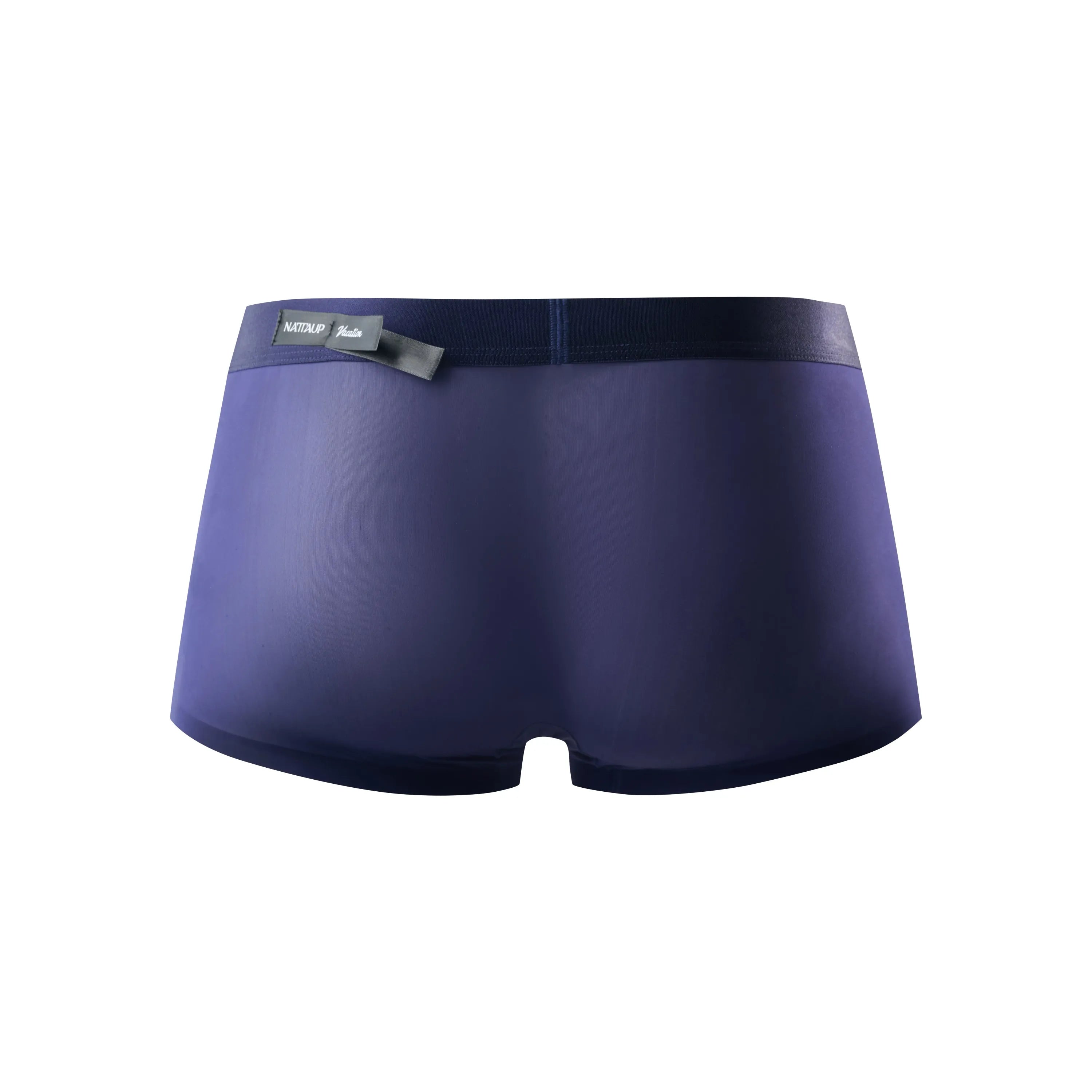 Ice Silk Low-Rise Trunk (Purple+Dusk Grey)