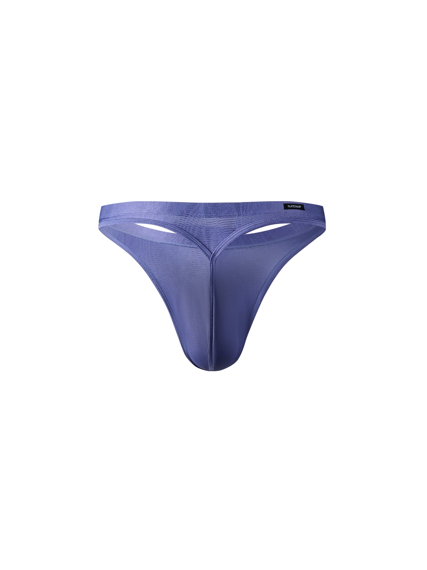 Iridescent Water-Ripple Wide-Band Thong