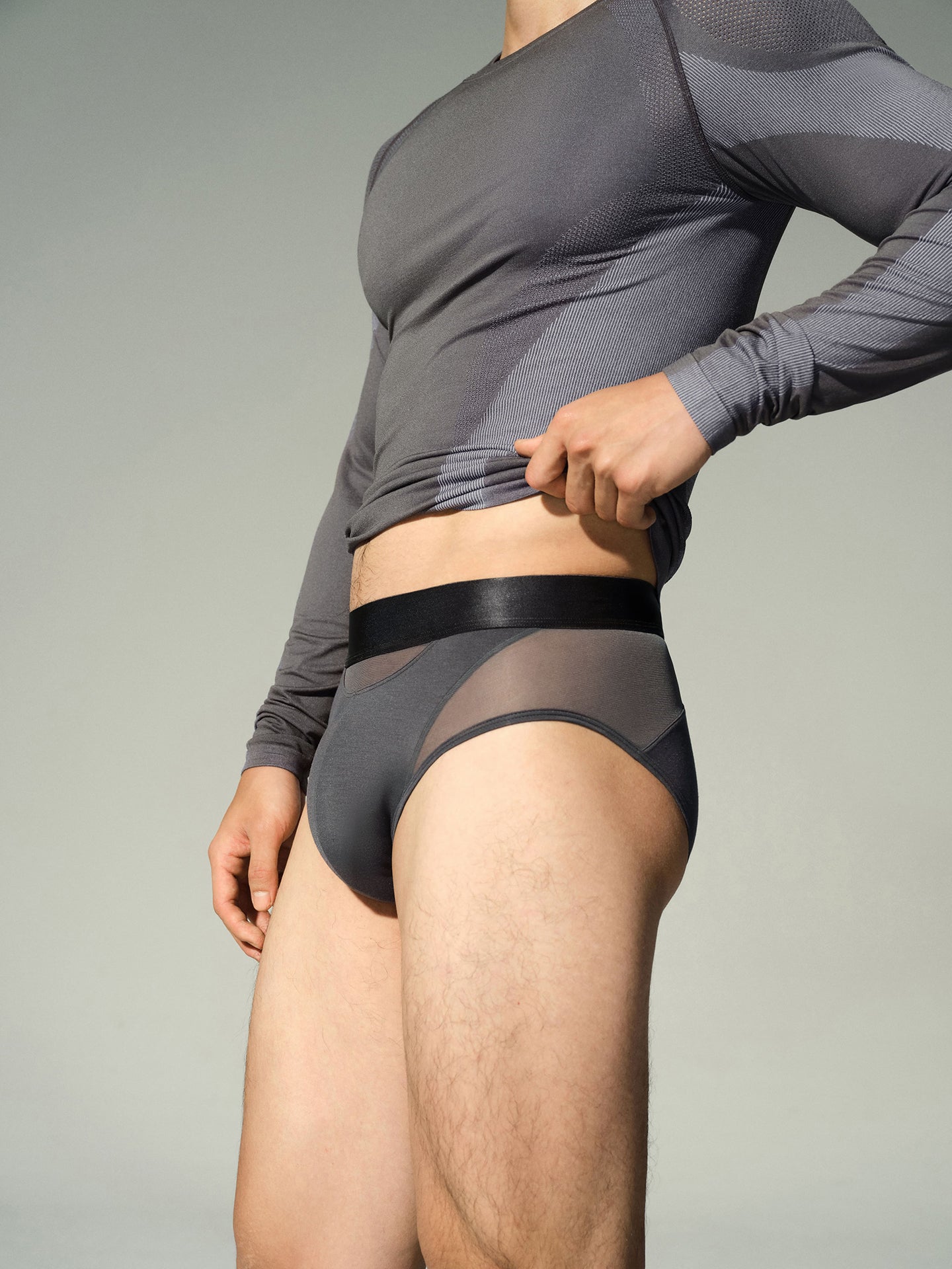 Lightweight Brief (Grey)