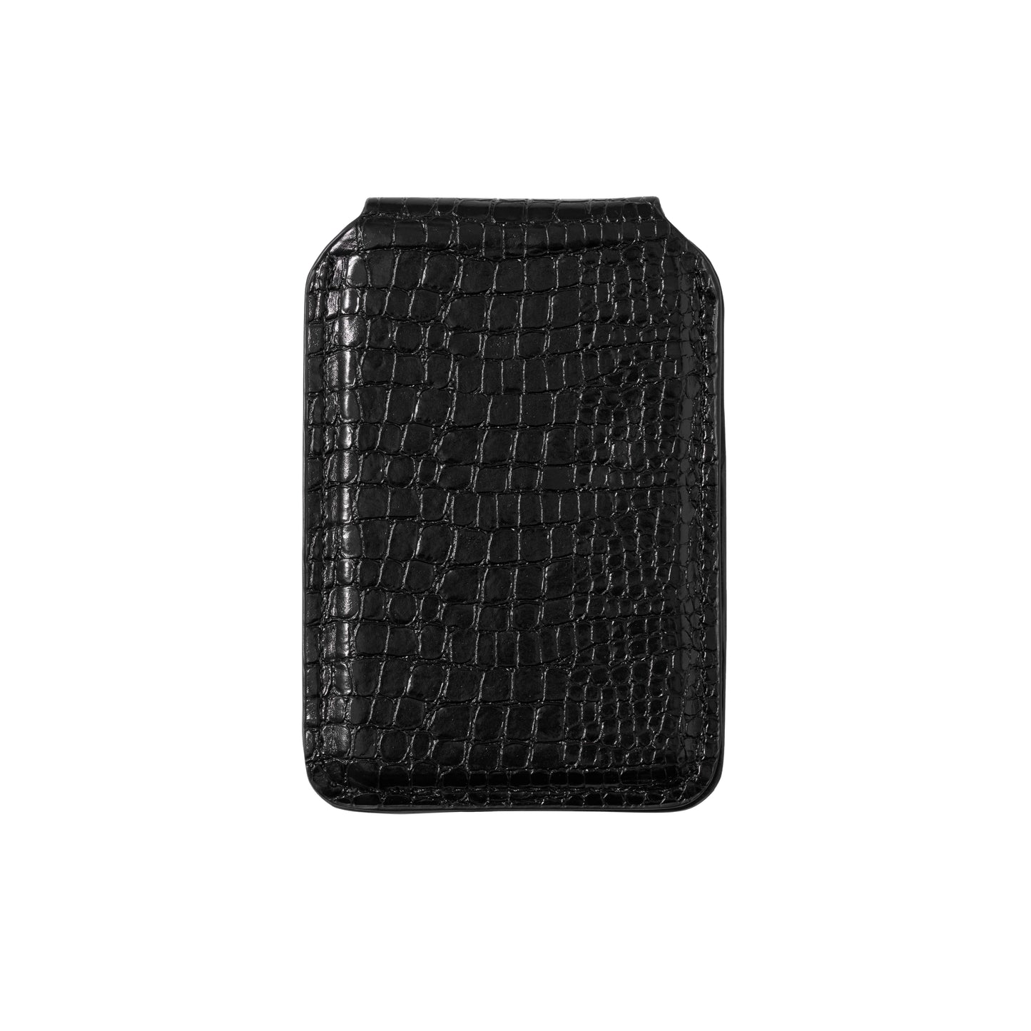 Lizard-Print Card Holder